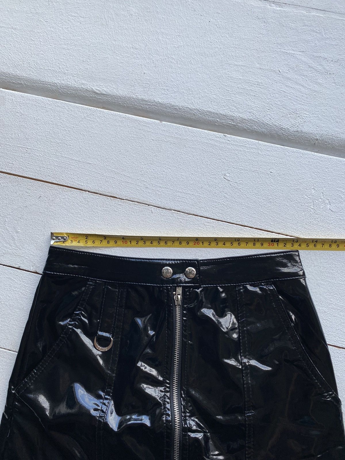 Japanese Brand × Tripp NYC 🔥Opium Tripp Nyc Bondage Zipper Skirt Womens Punk Gothic 💣 Size 26" / US 2 / IT 38 - 9 Thumbnail