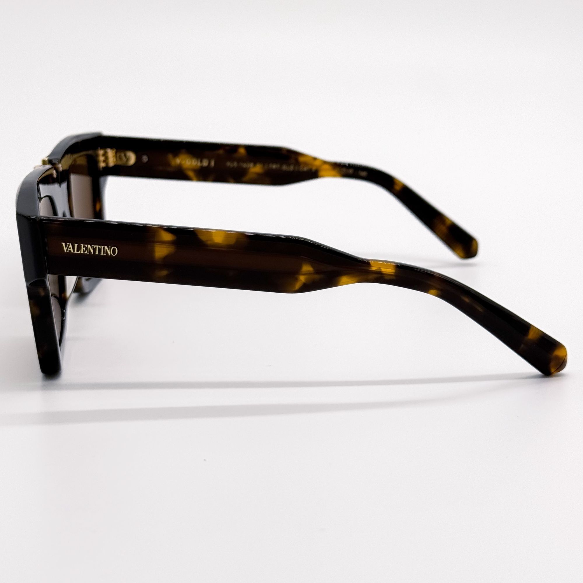 Valentino NEW VALENTINO SUNGLASSES WOMEN HAVANA V-GOLD-II VLS-162B EYE Size ONE SIZE - 5 Thumbnail