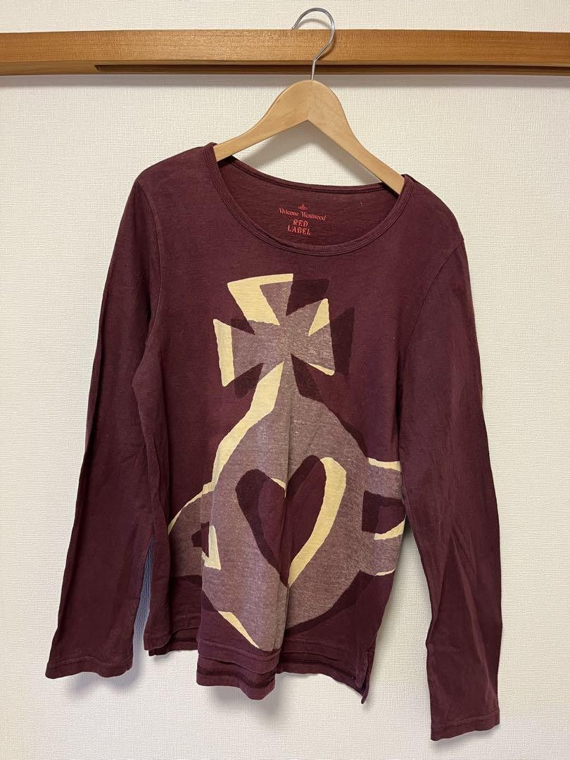 Vivienne Westwood Heart Orb Long Sleeve Tee Size US S / EU 44-46 / 1 - 1 Thumbnail