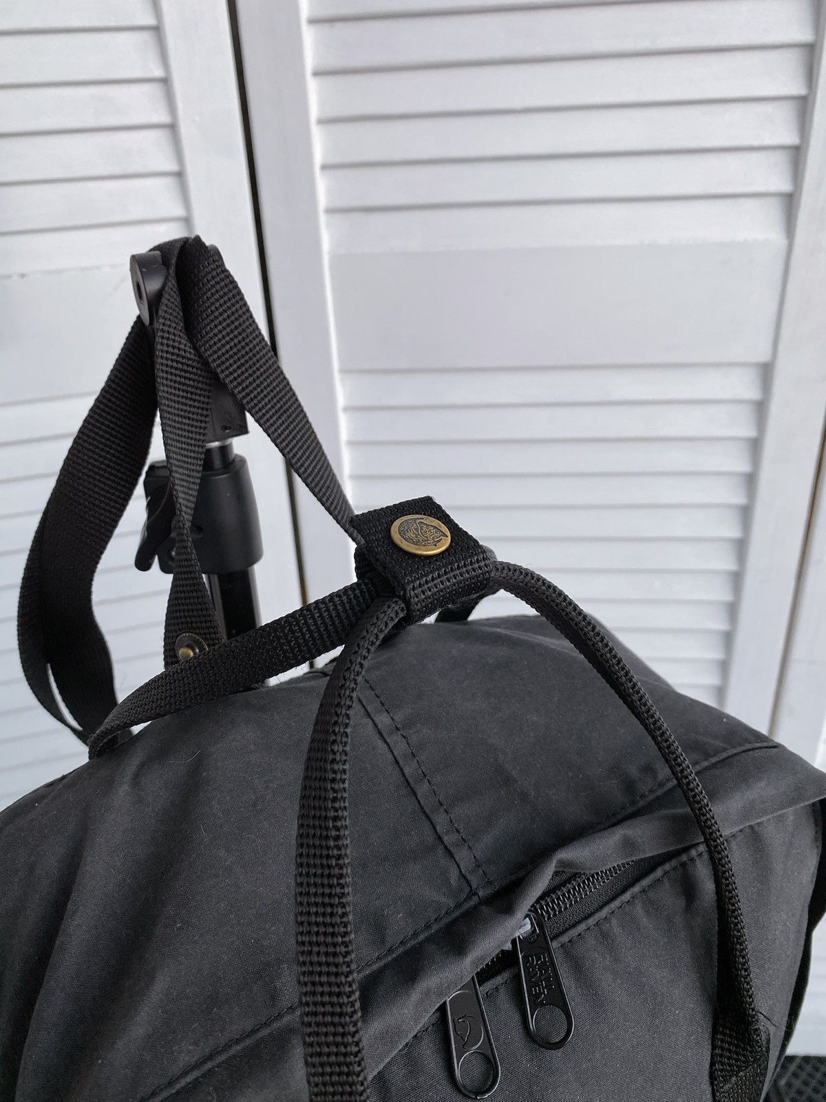Fjallraven Fjallraven Kanken Backpack Bag Graphite Black G1000 Wax Size ONE SIZE - 16 Thumbnail