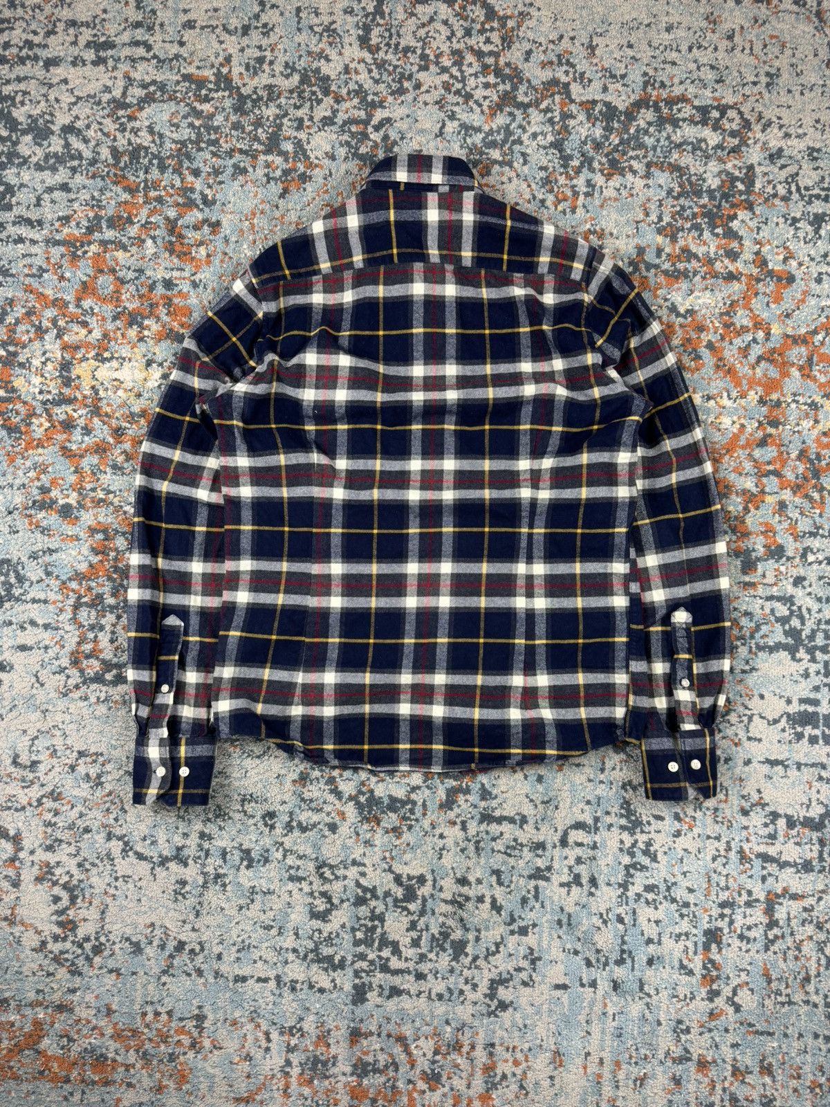 Barbour × Vintage Barbour castlebay flannel shirt classic pattern check tartan Size US S / EU 44-46 / 1 - 2 Thumbnail