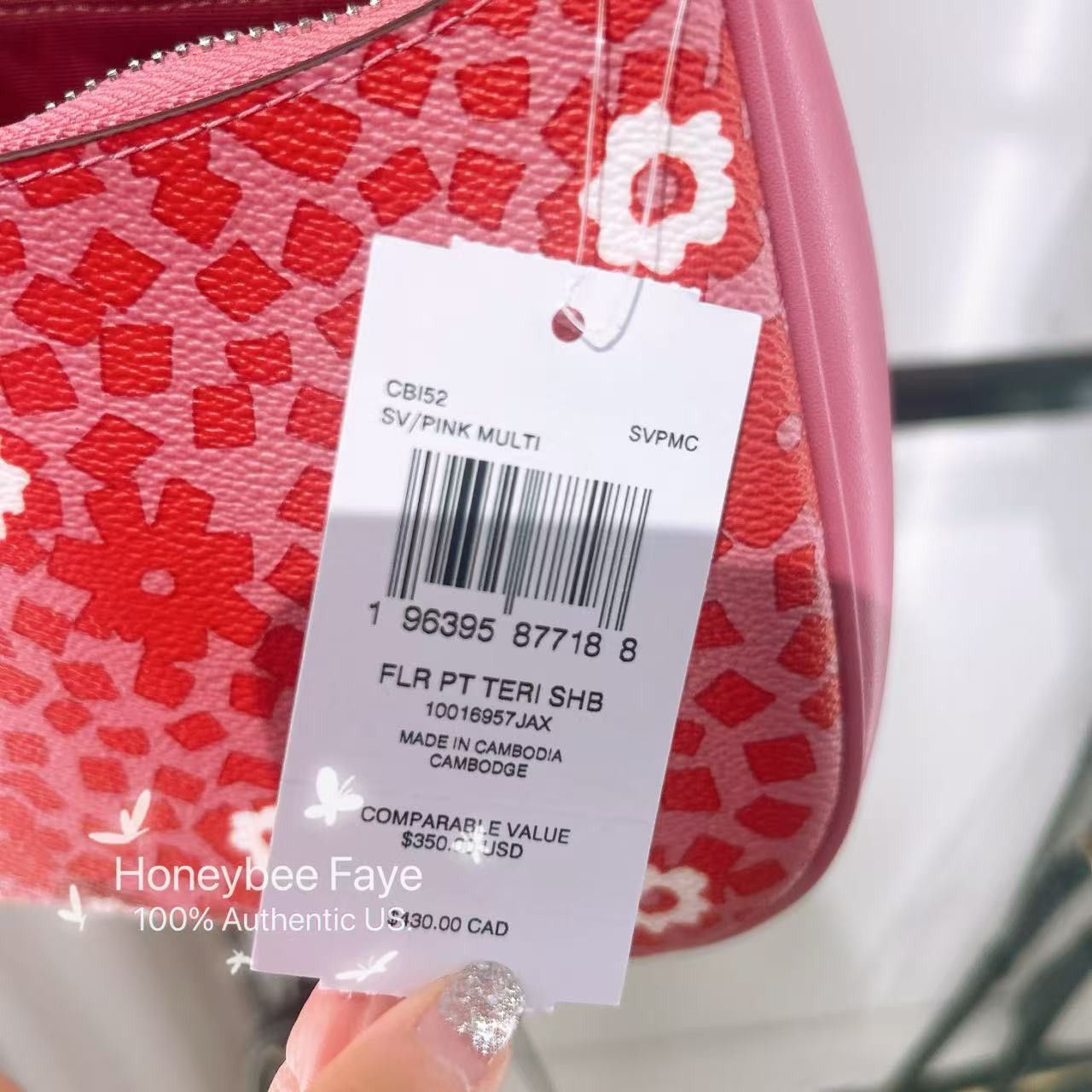 Coach Teri Shoulder Bag With Floral Print CBI52 Size ONE SIZE - 5 Thumbnail