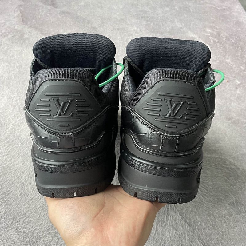 Louis Vuitton Louis Vuitton Trainer Maxi Low Top Sneakers -2508 Size US 8 / EU 41 - 2 Thumbnail