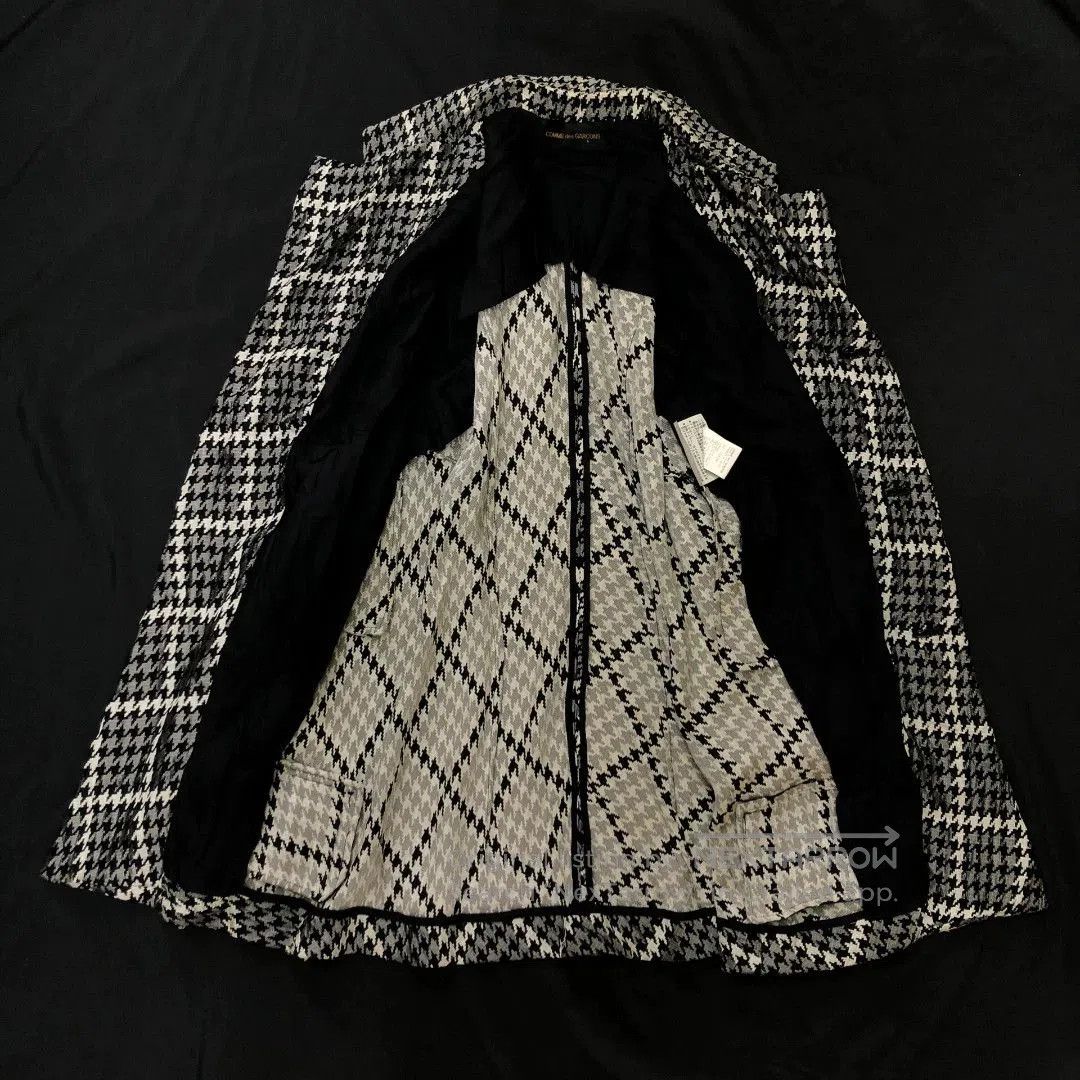 Comme des Garcons Comme des Garçons 1992AW Deformed Houndstooth Coat. Size US M / EU 48-50 / 2 - 4 Thumbnail