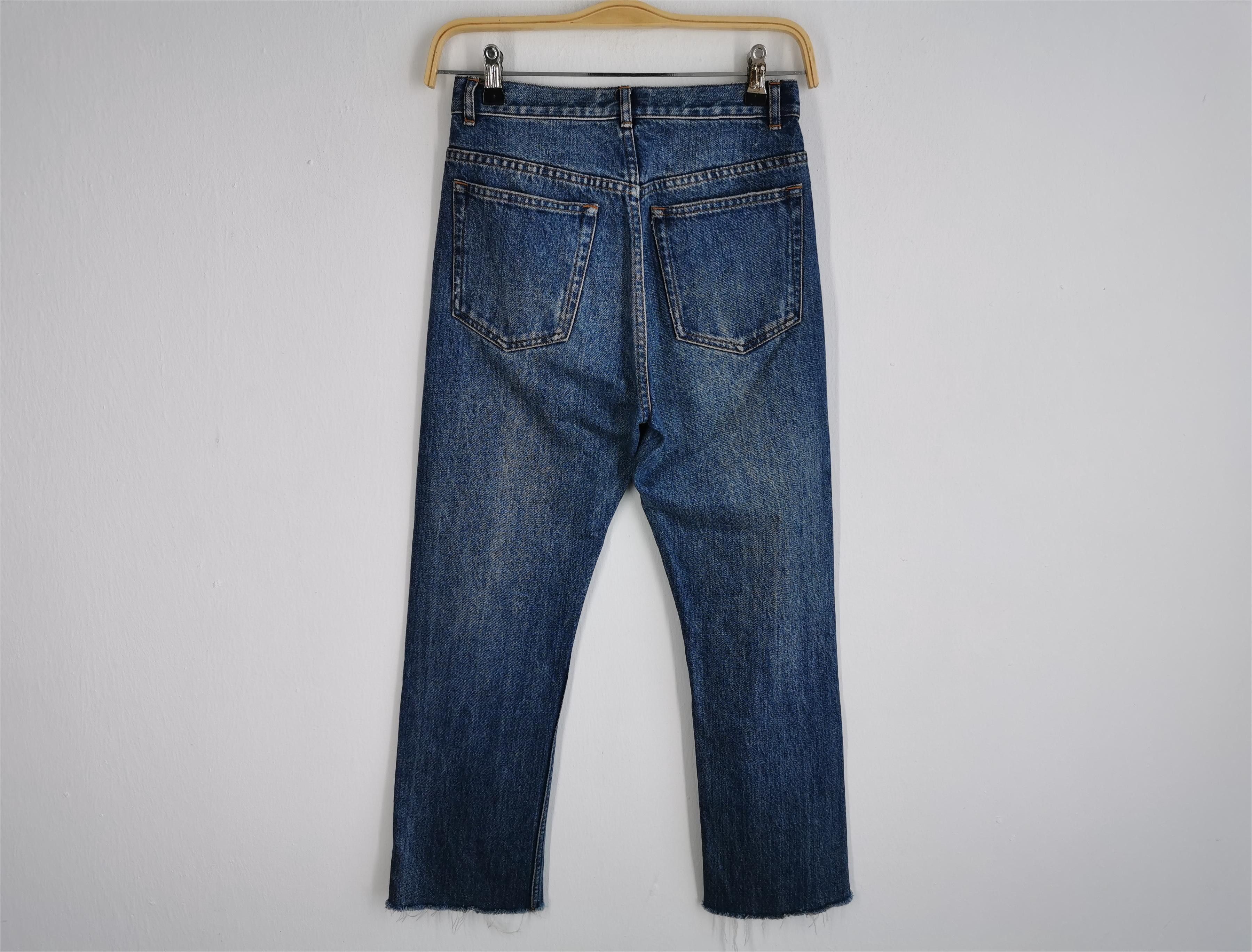 A.P.C. Distressed Vintage Size 24 A.P.C. Cut Off Denim Jeans Size 26" / US 2 / IT 38 - 2 Thumbnail