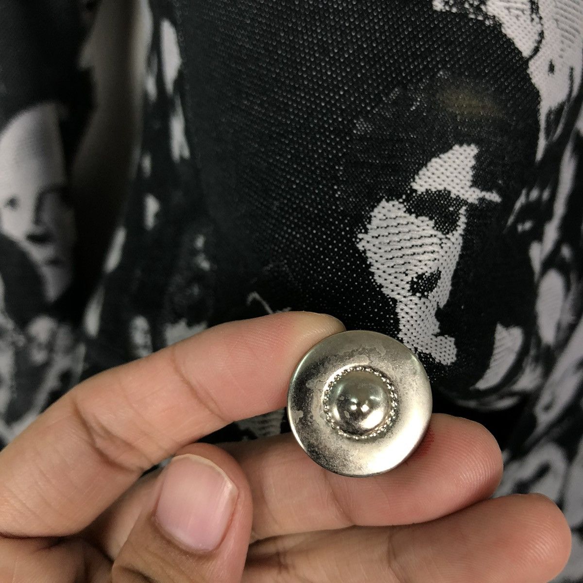 Jean Paul Gaultier 🔥VINTAGE 1992 JEAN PAUL GAULTIER FEMME FACE MOTIFS FULLPRINT Size M / US 6-8 / IT 42-44 - 17 Thumbnail