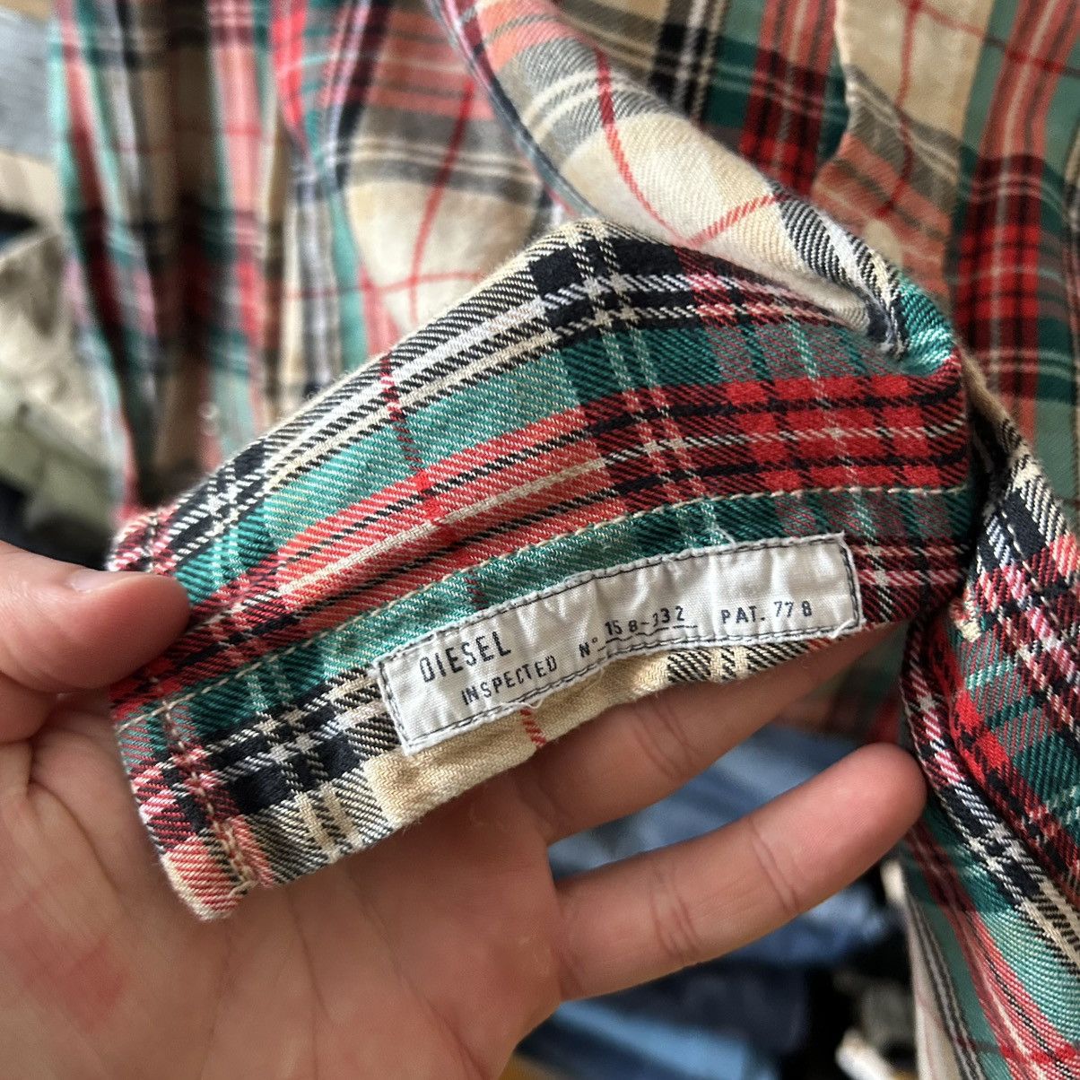 Diesel Designer Diesel Basic Coloured Graphic button y2k shirt Size US M / EU 48-50 / 2 - 7 Thumbnail