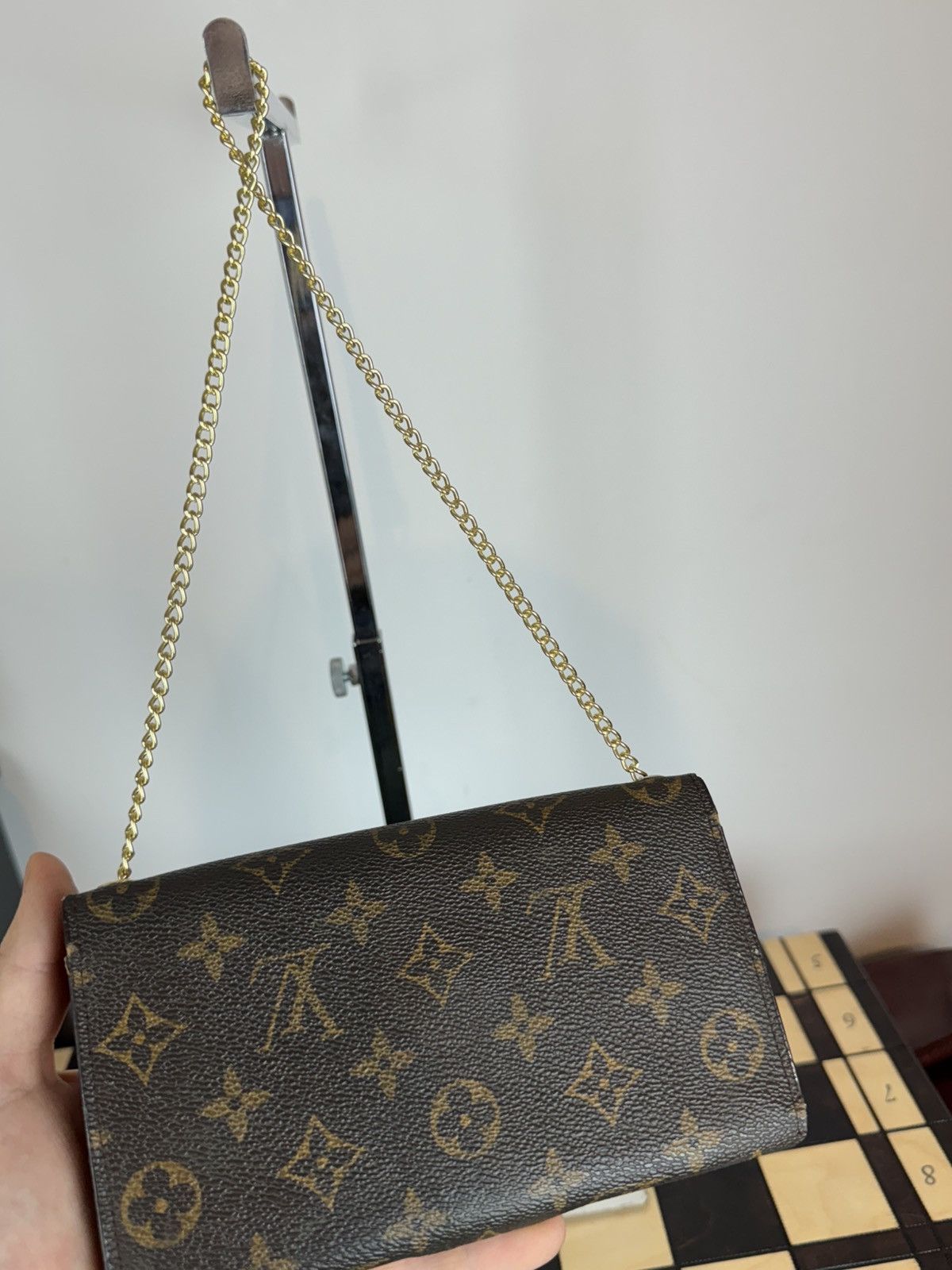 Louis Vuitton Vintage mini leather bag Louis Vuitton LV original item Size ONE SIZE - 2 Thumbnail