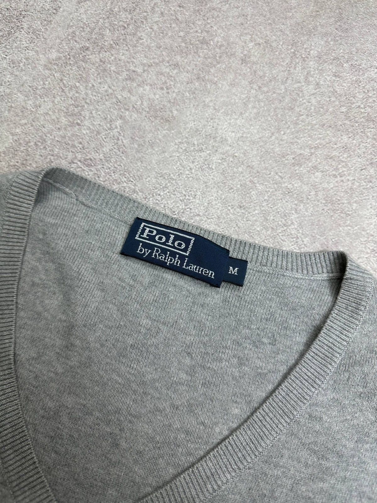 Polo Ralph Lauren Vintage Polo Ralph Lauren Knit Gray Mens Vest Old Money M Size US M / EU 48-50 / 2 - 4 Thumbnail