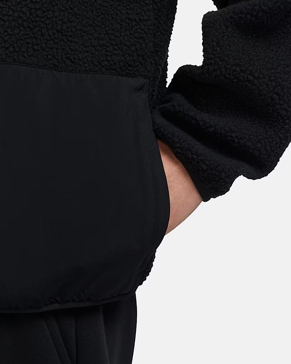 Nike Nike Club Winterized Fleece Sherpa Jacket Black Size US L / EU 52-54 / 3 - 4 Thumbnail