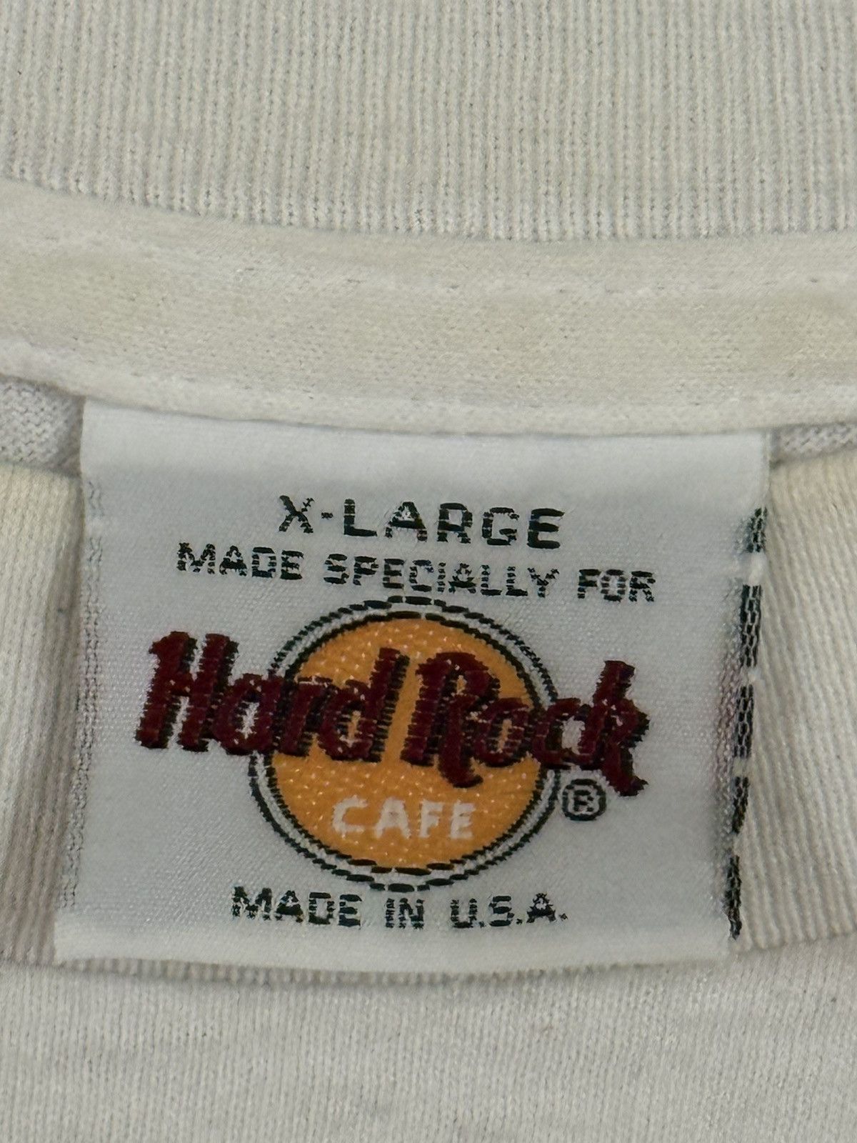 Hard Rock Cafe Vintage Hard Rock Cafe New York Restaurant Food T Shirt NY Size US XL / EU 56 / 4 - 5 Thumbnail