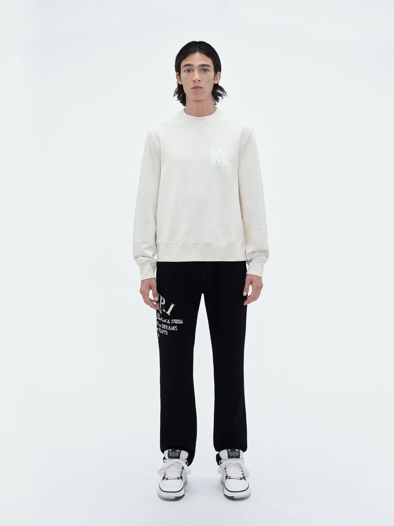 Amiri o1mle0426 Distressed Arts District Jeans in Black Size US 31 - 2 Thumbnail