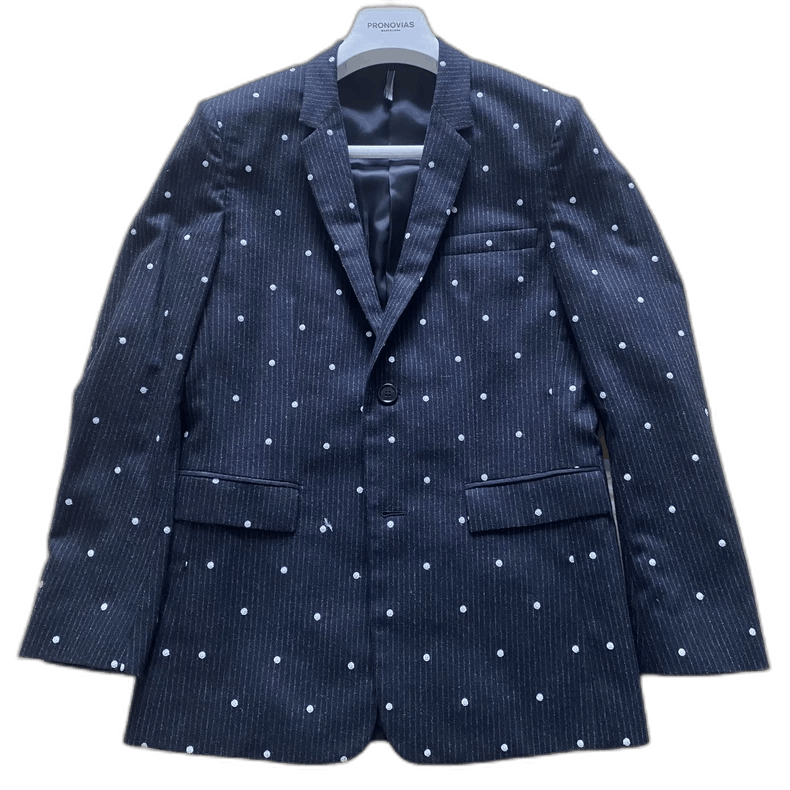 Dior Dior Homme Polka Dot Suit 2014 Fall Winter Size US L / EU 52-54 / 3 - 1 Thumbnail