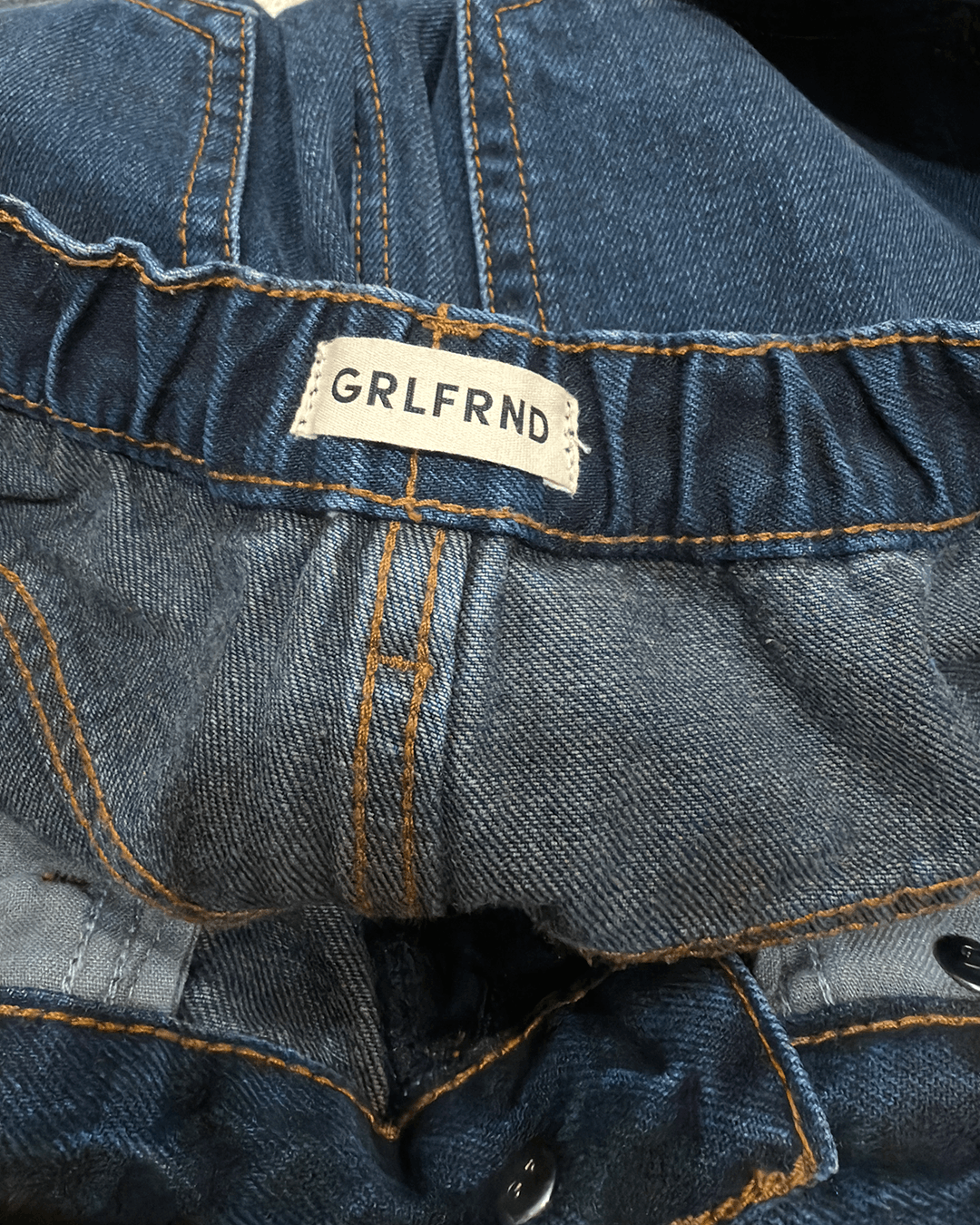 GRLFRND GRLFRND Rowan Oversized Baggy Jeans Size 25" / US 0 / IT 36 - 4 Thumbnail