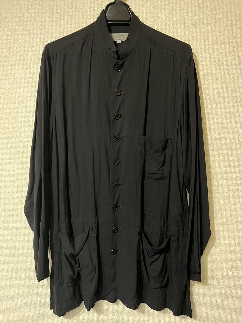 Yohji Yamamoto Yohji Yamamoto 20SS Tencel Button Shirt Size US M / EU 48-50 / 2 - 2 Thumbnail