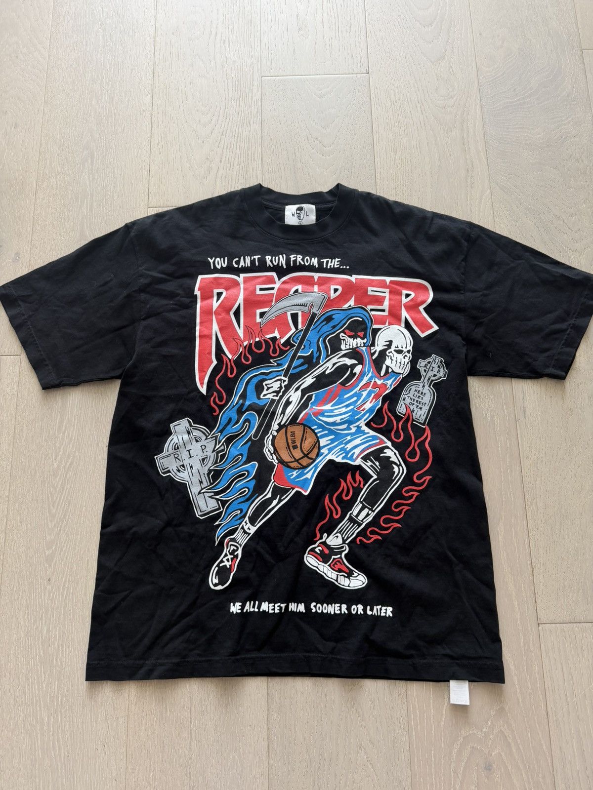 Warren Lotas Slim reaper warren lotas tee Size US L / EU 52-54 / 3 - 3 Thumbnail