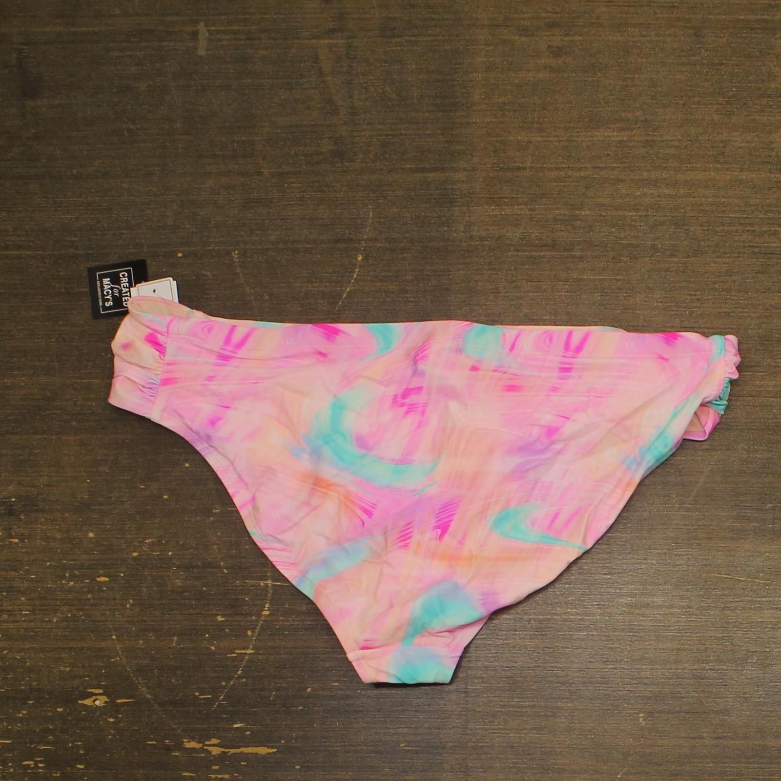 Other Nwt Salt + Cove Side-tab Bikini Bottom Pink Wave Multi 2x Size ONE SIZE - 2 Thumbnail