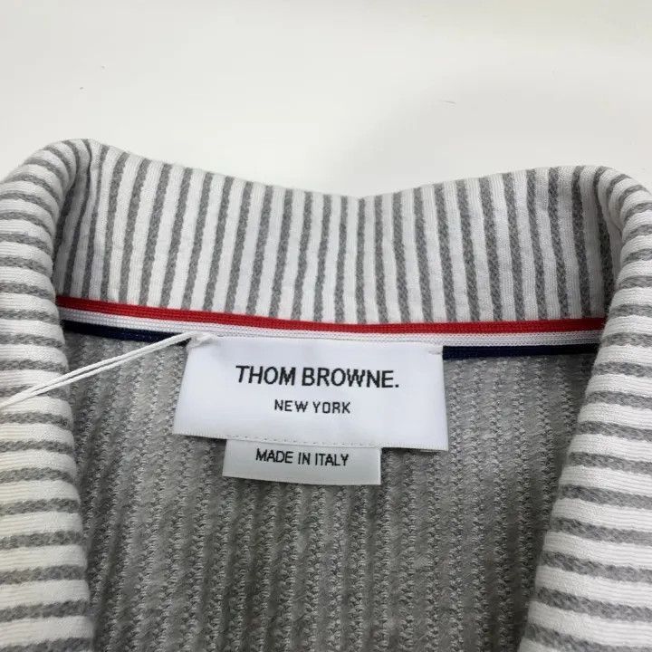 Thom Browne Thom Browne Short Sleeve Striped Polo Shirt -2507 Size US S / EU 44-46 / 1 - 2 Thumbnail