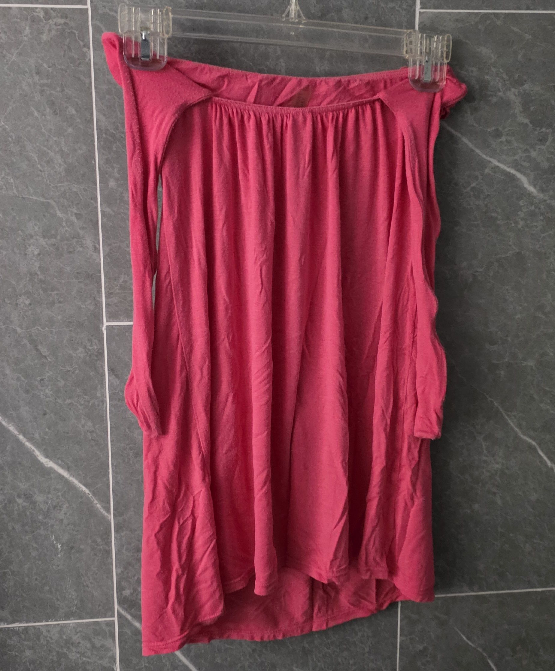Victoria's Secret Victoria's Secret Pink Ruffle Strapless Swim Cover Up XS Size ONE SIZE - 2 Thumbnail