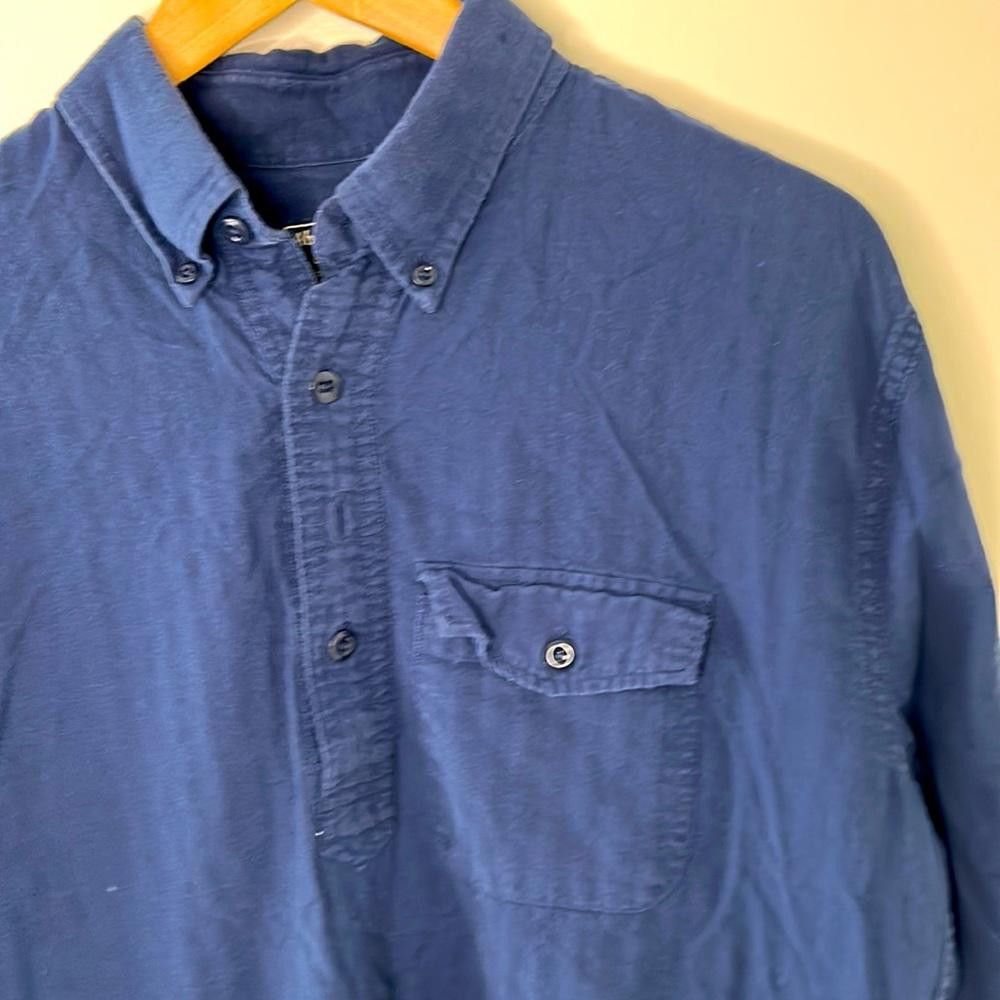 Abercrombie & Fitch Pullover Polo woven-abercrombie-Navy-Sm-99% Ctn 1% elastic Size US S / EU 44-46 / 1 - 2 Thumbnail