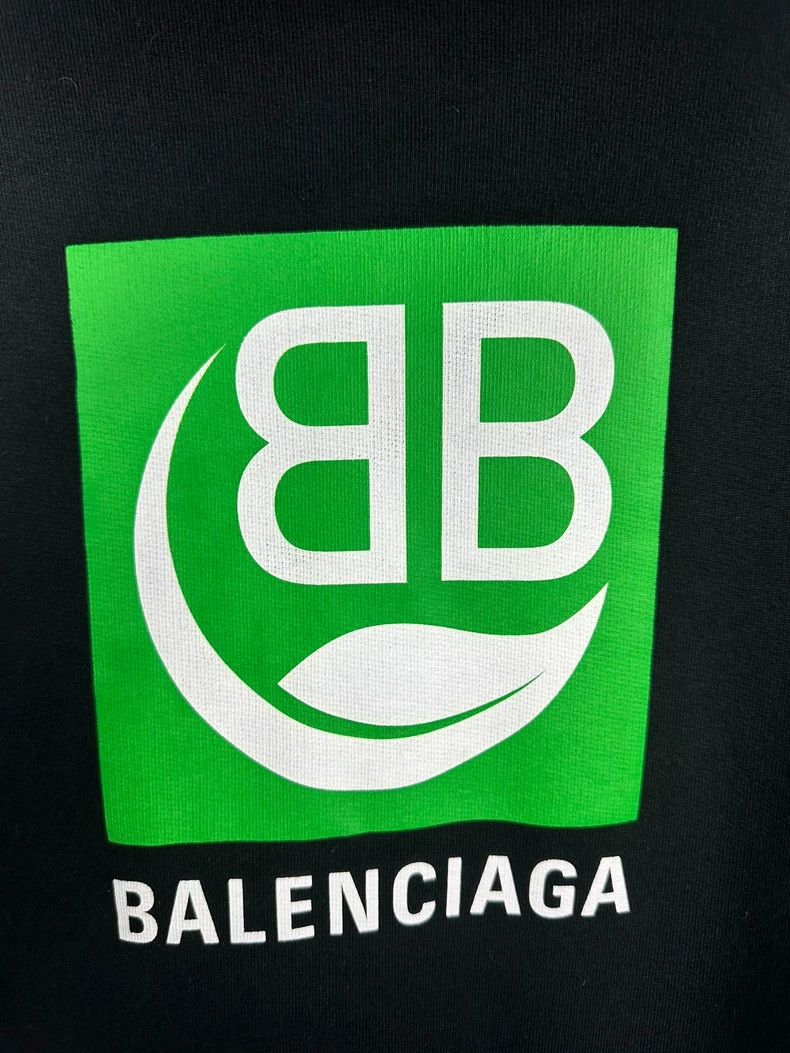 Balenciaga Balenciaga Eco-friendly black hoodie 2502-Nextarrow Size US XS / EU 42 / 0 - 5 Thumbnail