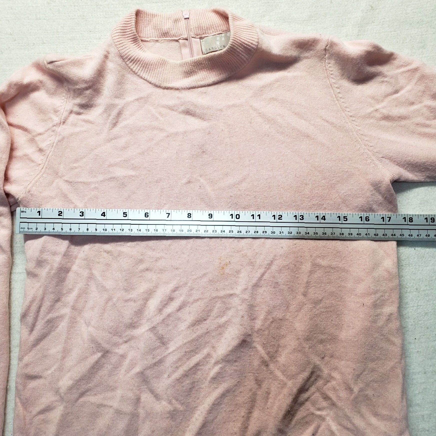 Vintage Carolyn Taylor Women's Pink Long Sleeve Sweater Size Medium Adult Size M / US 6-8 / IT 42-44 - 4 Thumbnail