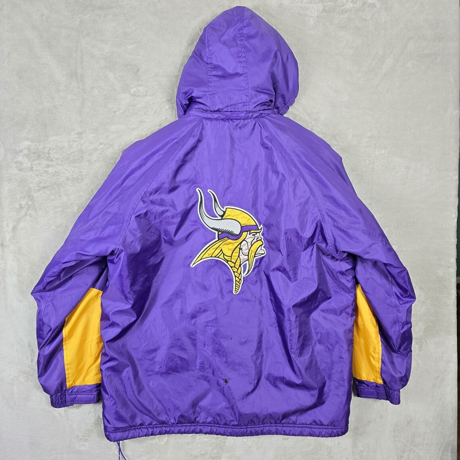 NFL Vintage Minnesota Vikings NFL G-iii Jacket Mens Large Purple Size US L / EU 52-54 / 3 - 13 Thumbnail