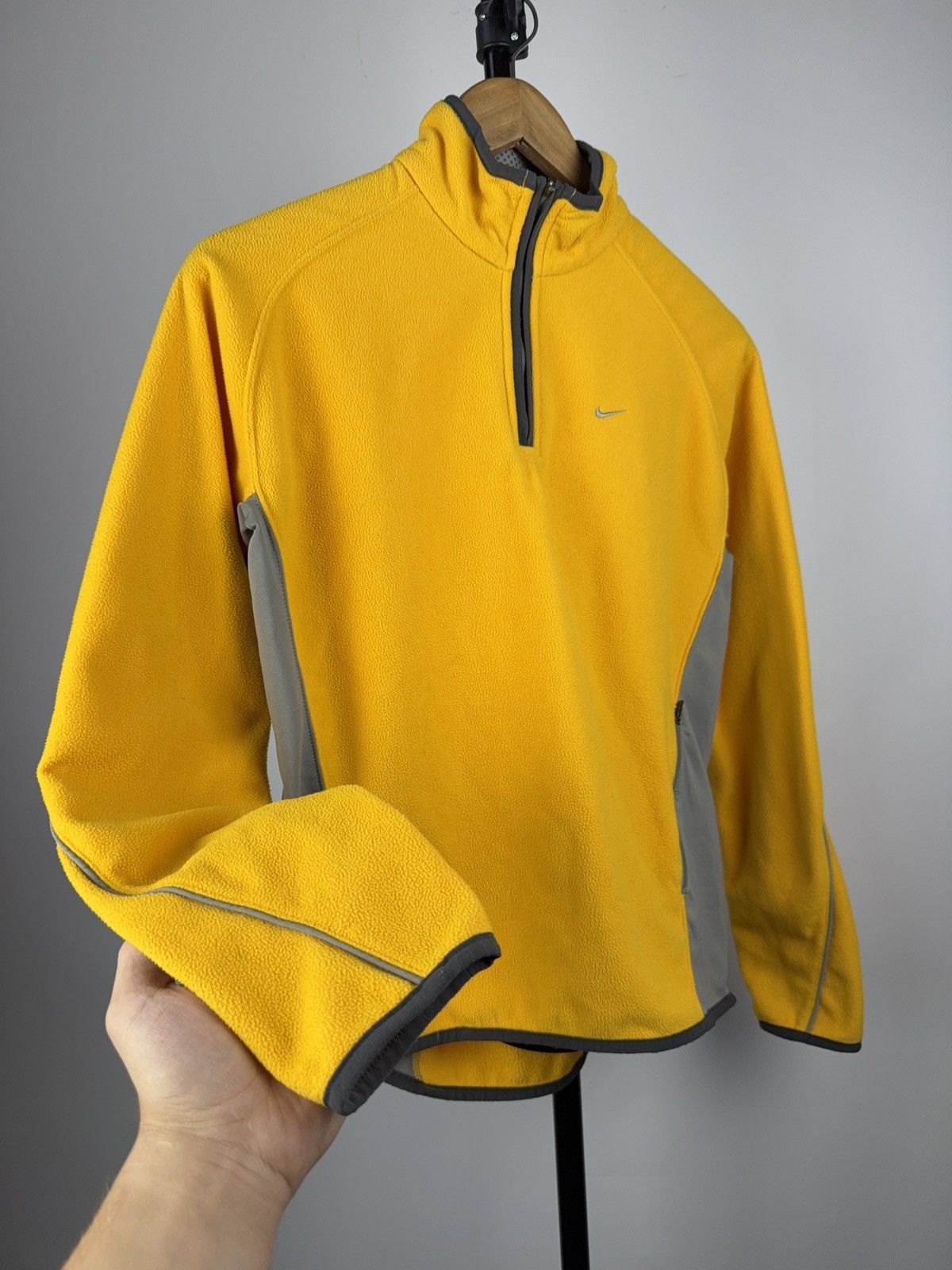 Nike Vintage 90s Gorpcore Nike Fleece 1/4 zip ACG AIR sweatshirt Size M / US 6-8 / IT 42-44 - 7 Thumbnail