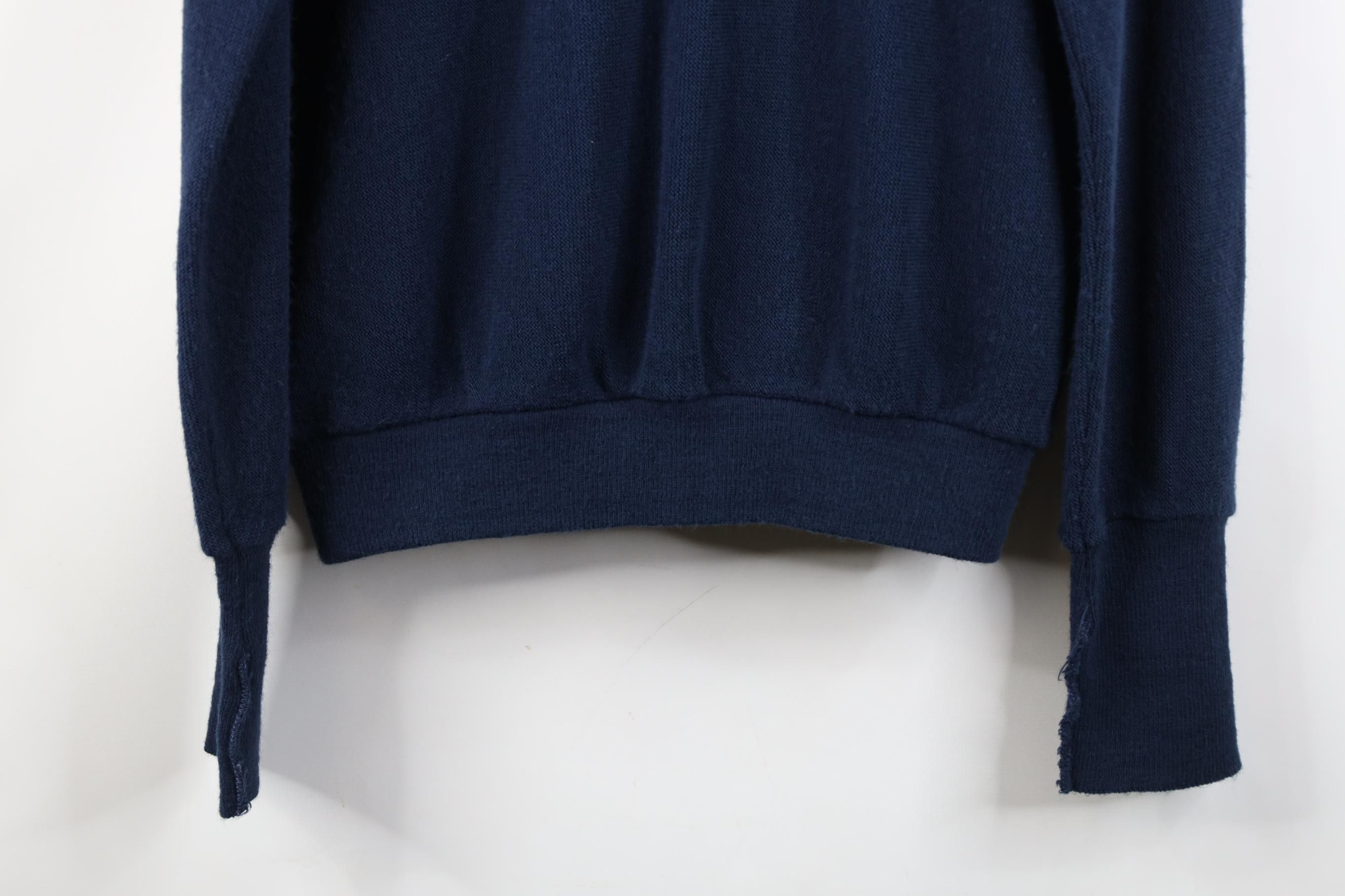 Izod Vintage 80s 90s Izod Golf Knit Cardigan Sweater Blue USA Size US M / EU 48-50 / 2 - 10 Thumbnail