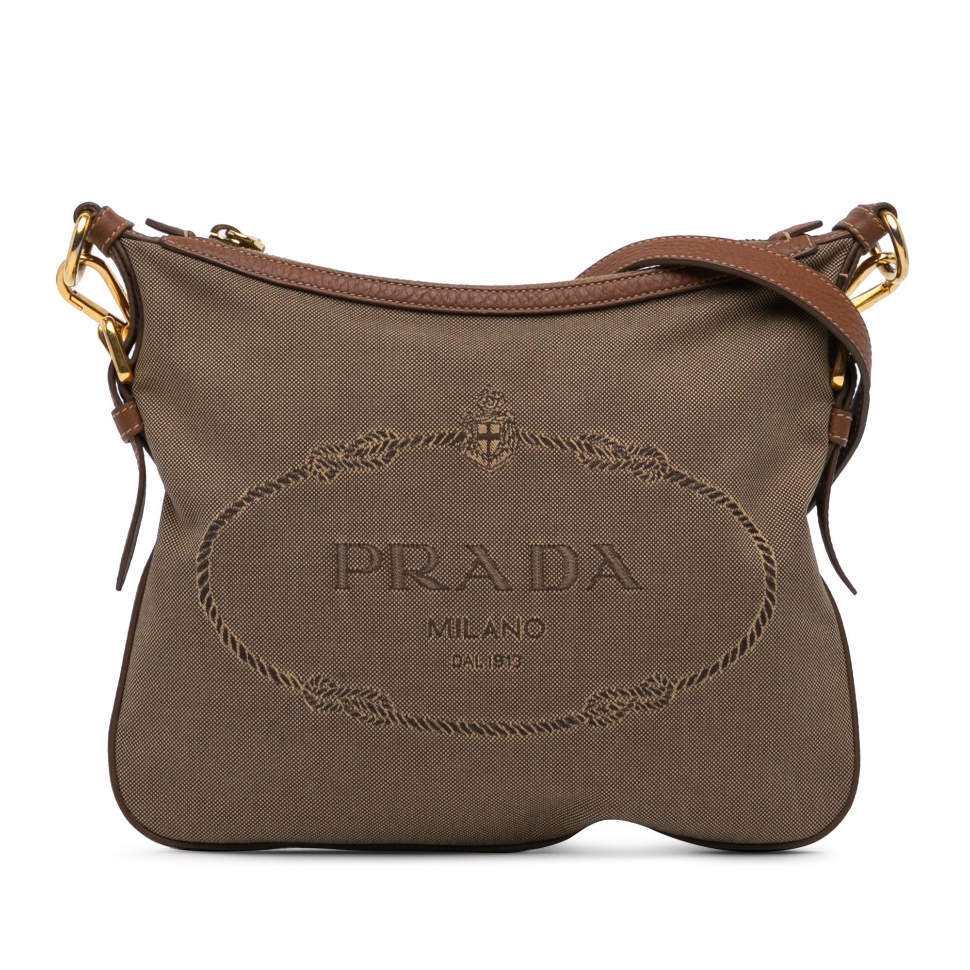Prada Vintage Vintage Prada Cylinder Canvas Small Sling Bag Grailed