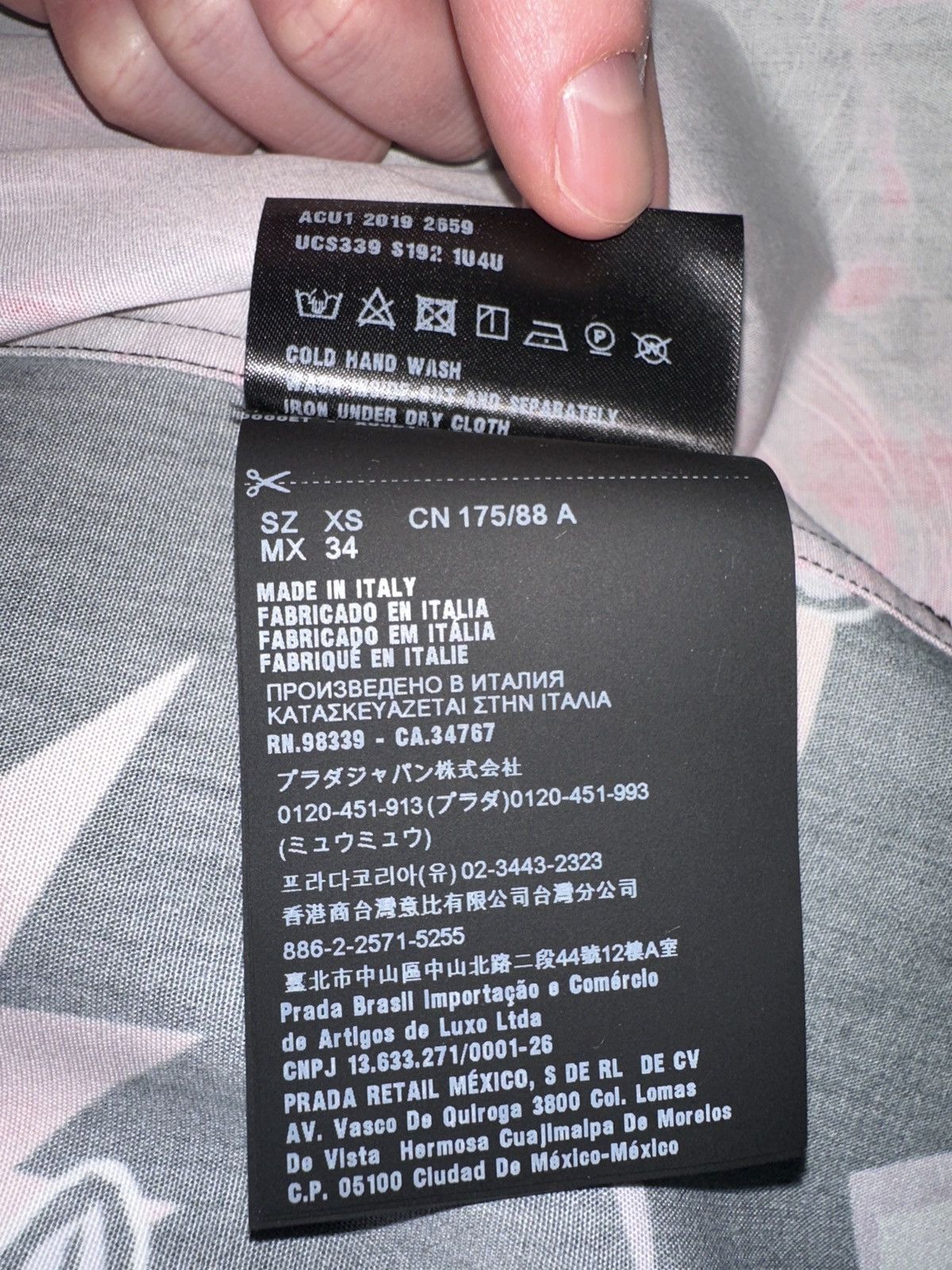 Prada Prada Frankenstein Shirt Size US XS / EU 42 / 0 - 5 Thumbnail