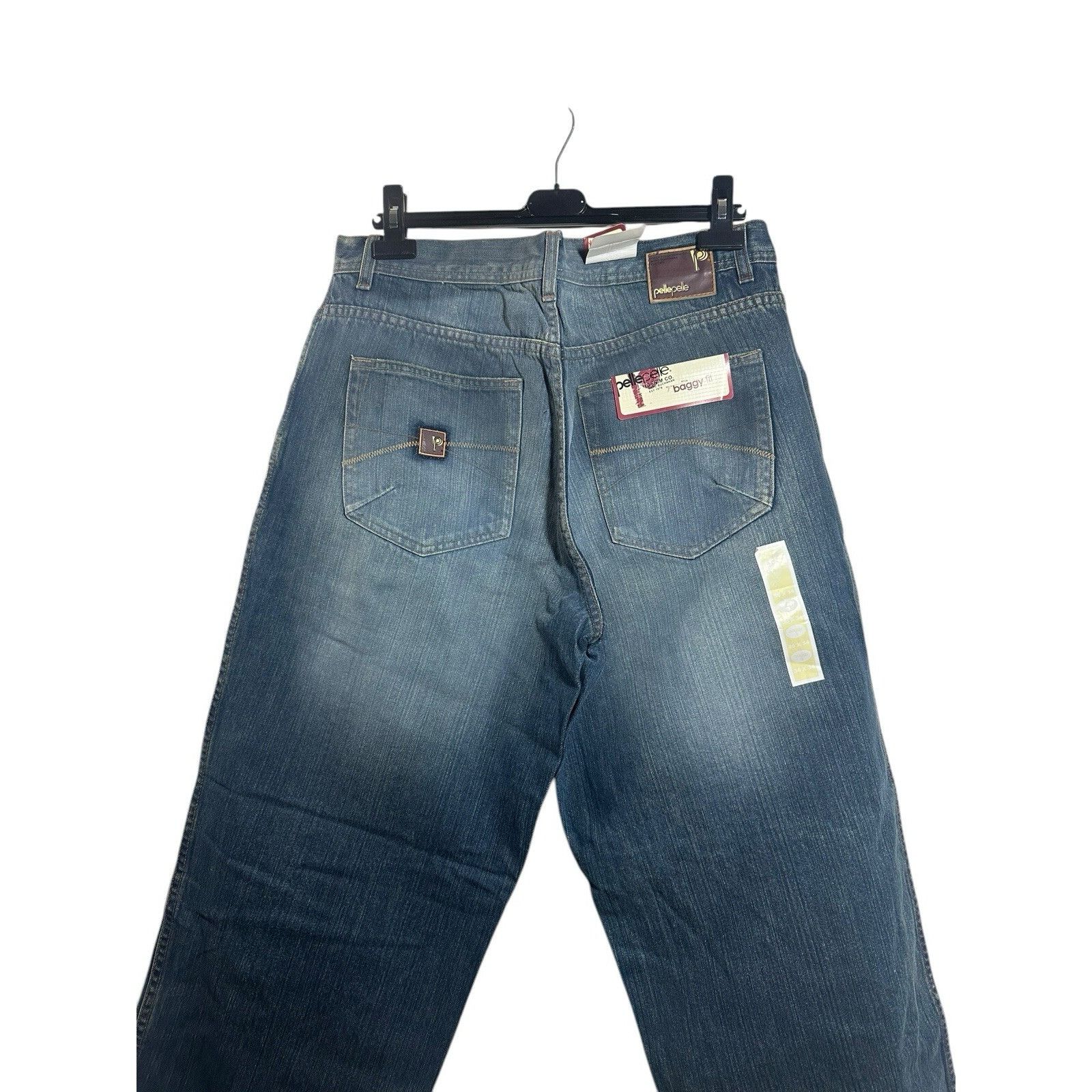 Pelle Pelle Vintage Pelle Pelle Baggy Jeans Men's Hip Hop Whiskering Y2K Size US 36 / EU 52 - 4 Thumbnail