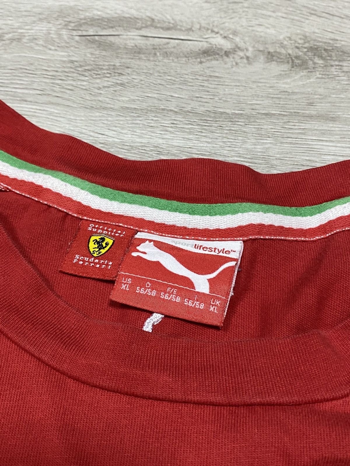 Ferrari × Puma Santander Pirelli puma shell vintage racing shirt Size US XL / EU 56 / 4 - 4 Thumbnail