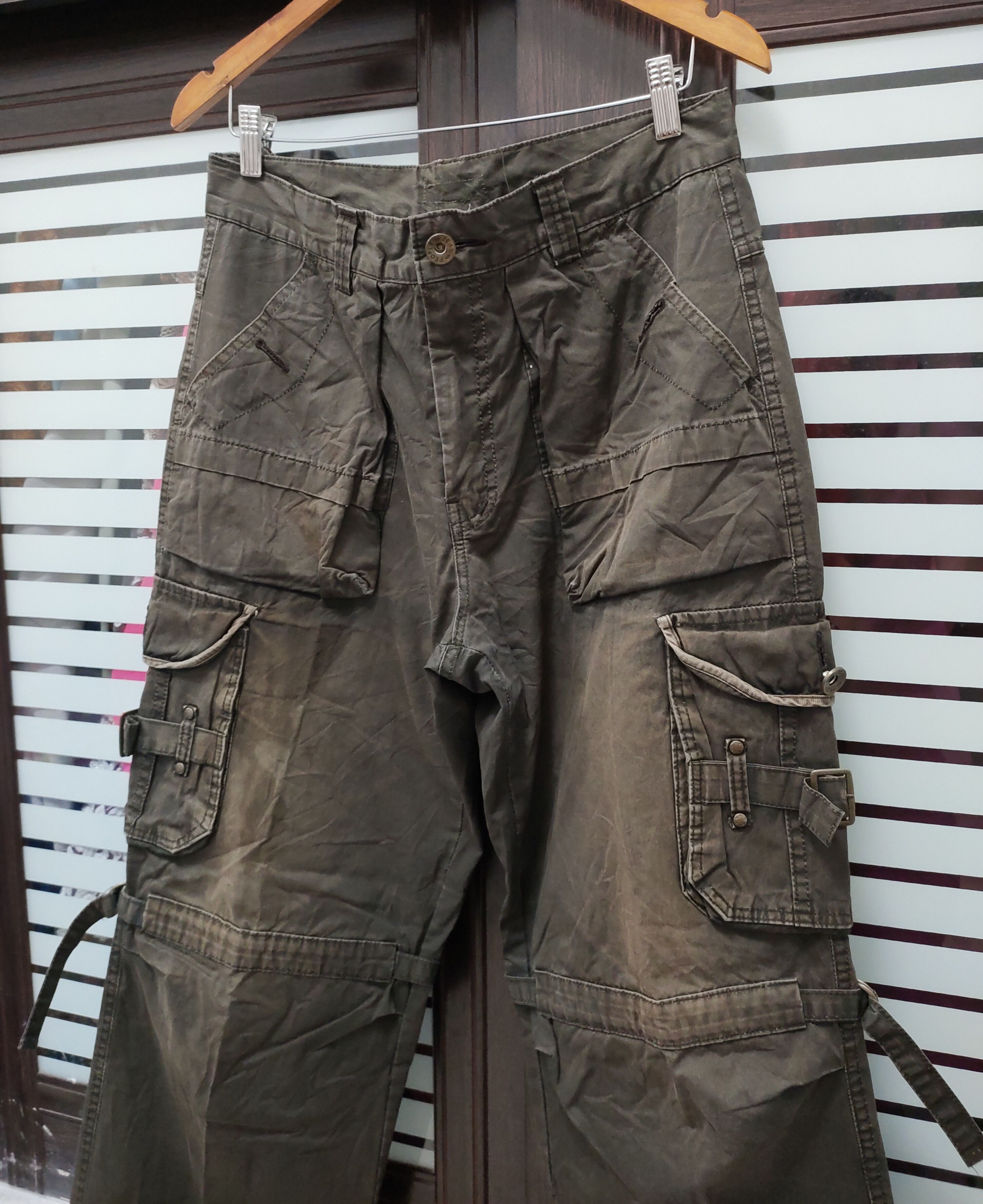 Japanese Brand 💥Seditionaries X Japanese Brand Cargo Pants Baggy Style💥 Size US 32 / EU 48 - 3 Thumbnail
