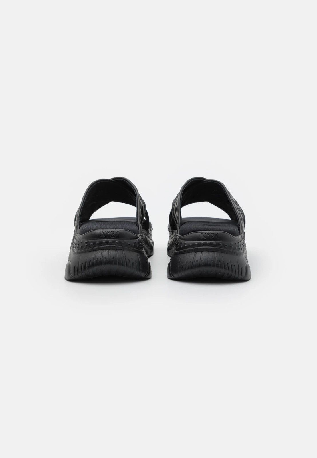 N21 !DS! SS23 N21 Billy Platform Black Slides Size US 9 / EU 42 - 4 Thumbnail