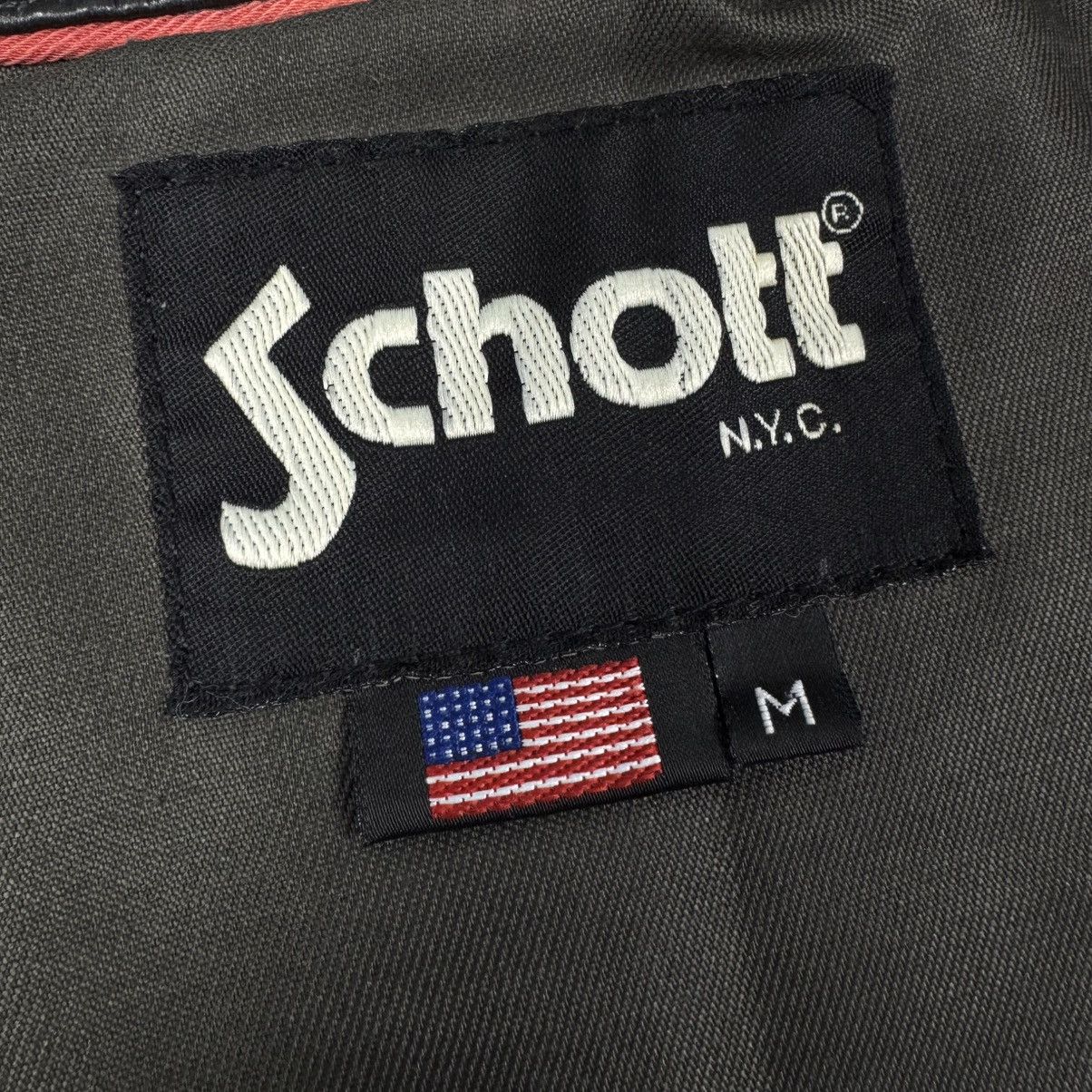 Schott Rare Schott Perfecto Johnny Hallyday Leather Biker Jacket Size US M / EU 48-50 / 2 - 17 Thumbnail