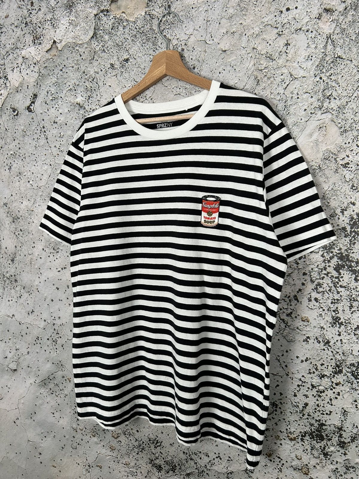 Uniqlo Uniqlo Andy Warhol Stripe Tee Streetwear Japanese Hype Size US L / EU 52-54 / 3 - 2 Thumbnail