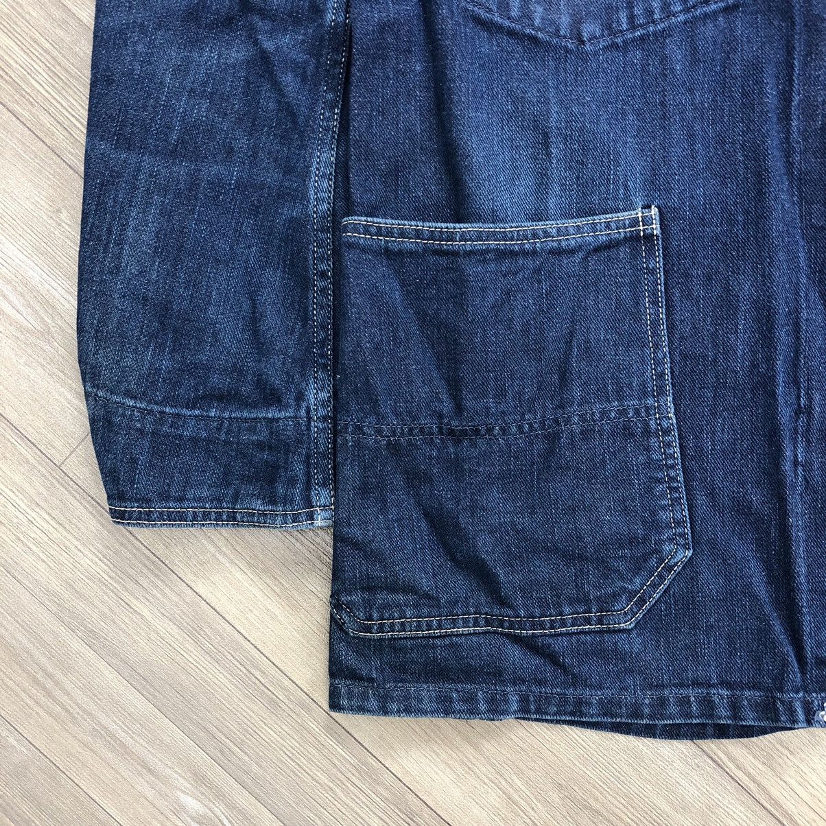 Blue Blue Japan × Vintage 1990s Vintage Blue Blue Japan Selvedge Chore Jacket Size US M / EU 48-50 / 2 - 14 Thumbnail