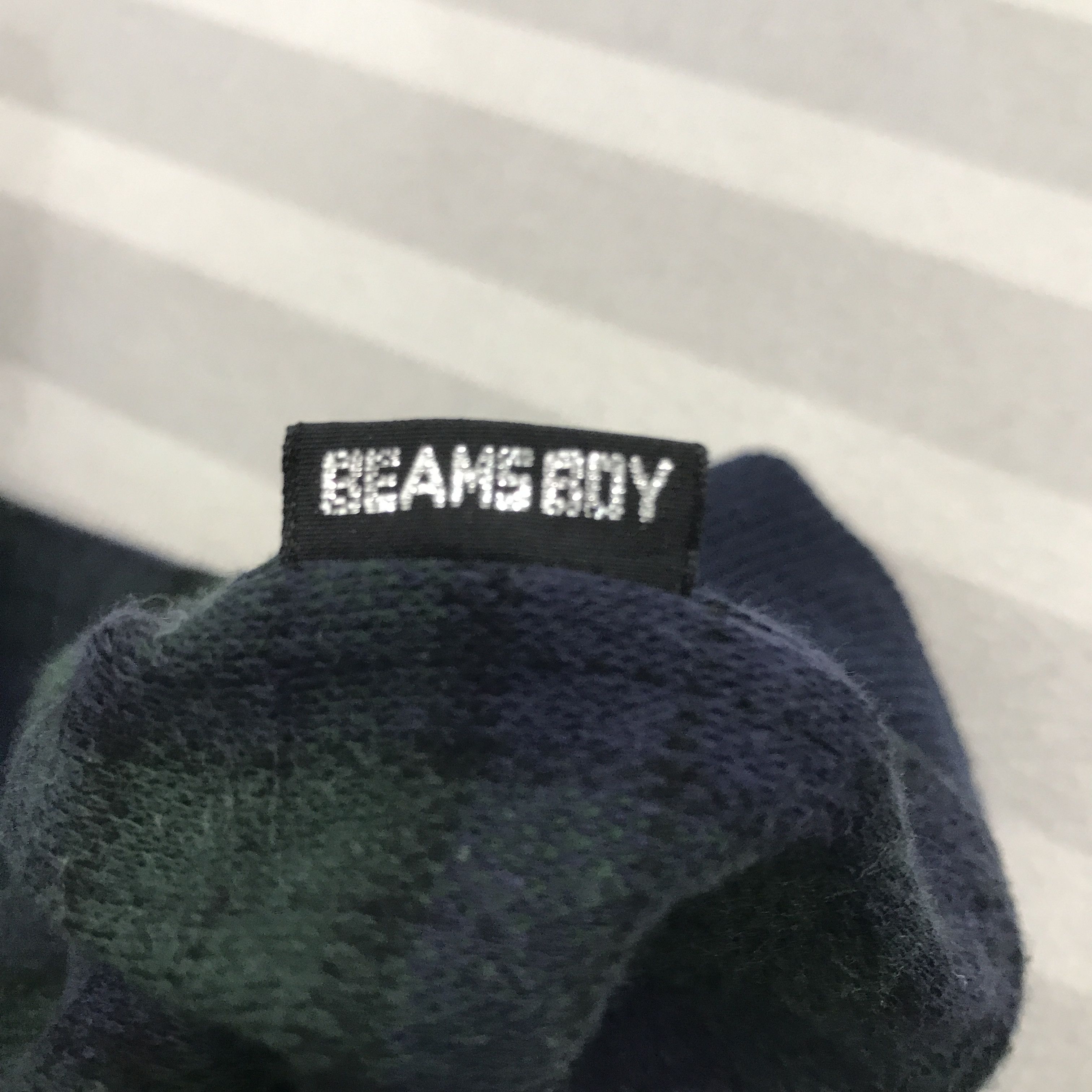 Beams Japan × Vintage Vintage Beams Boy Cardigan Tartan design Jacket Size US S / EU 44-46 / 1 - 11 Thumbnail