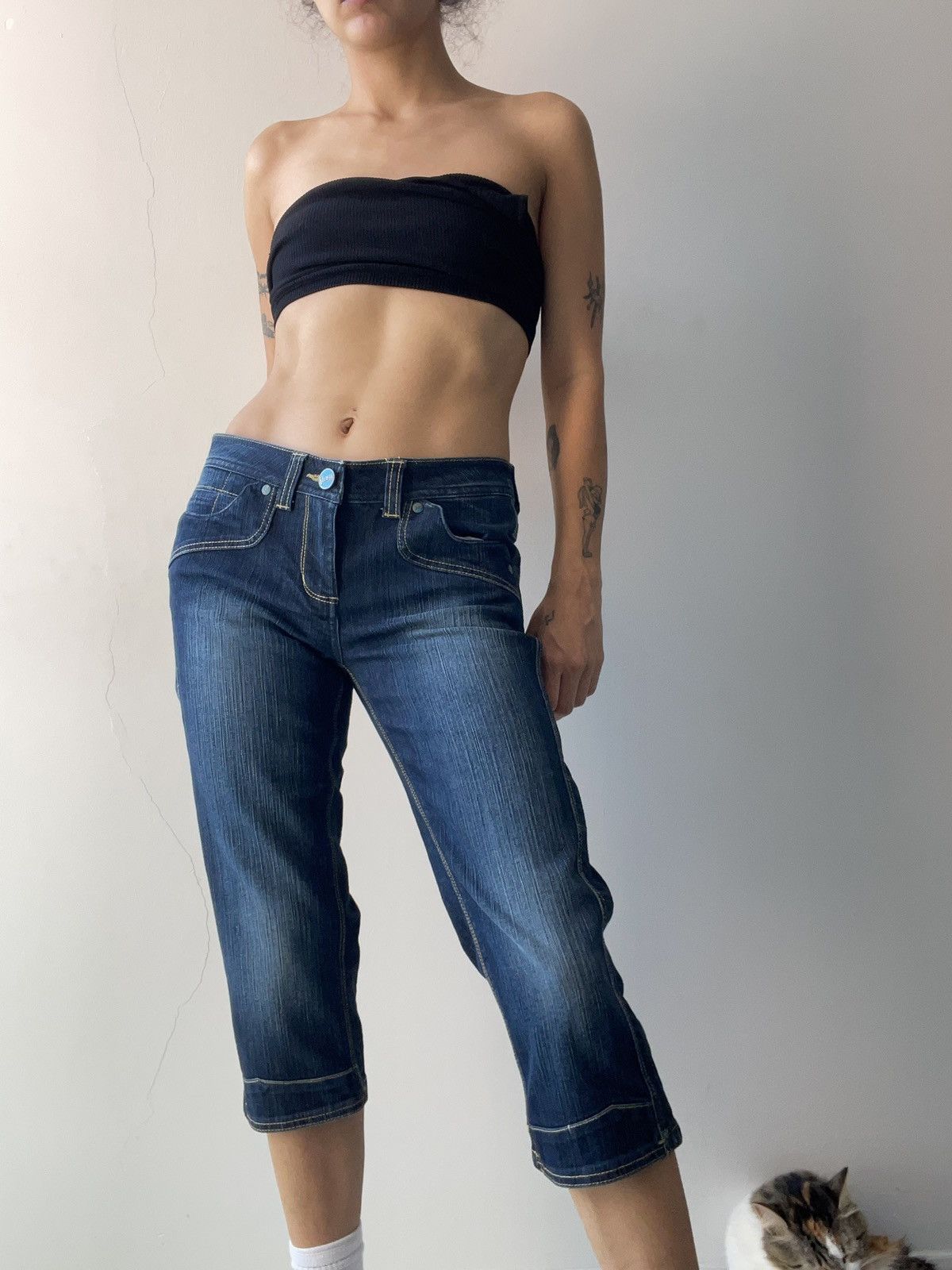 Vintage y2k capri Size 26" / US 2 / IT 38 - 1 Thumbnail