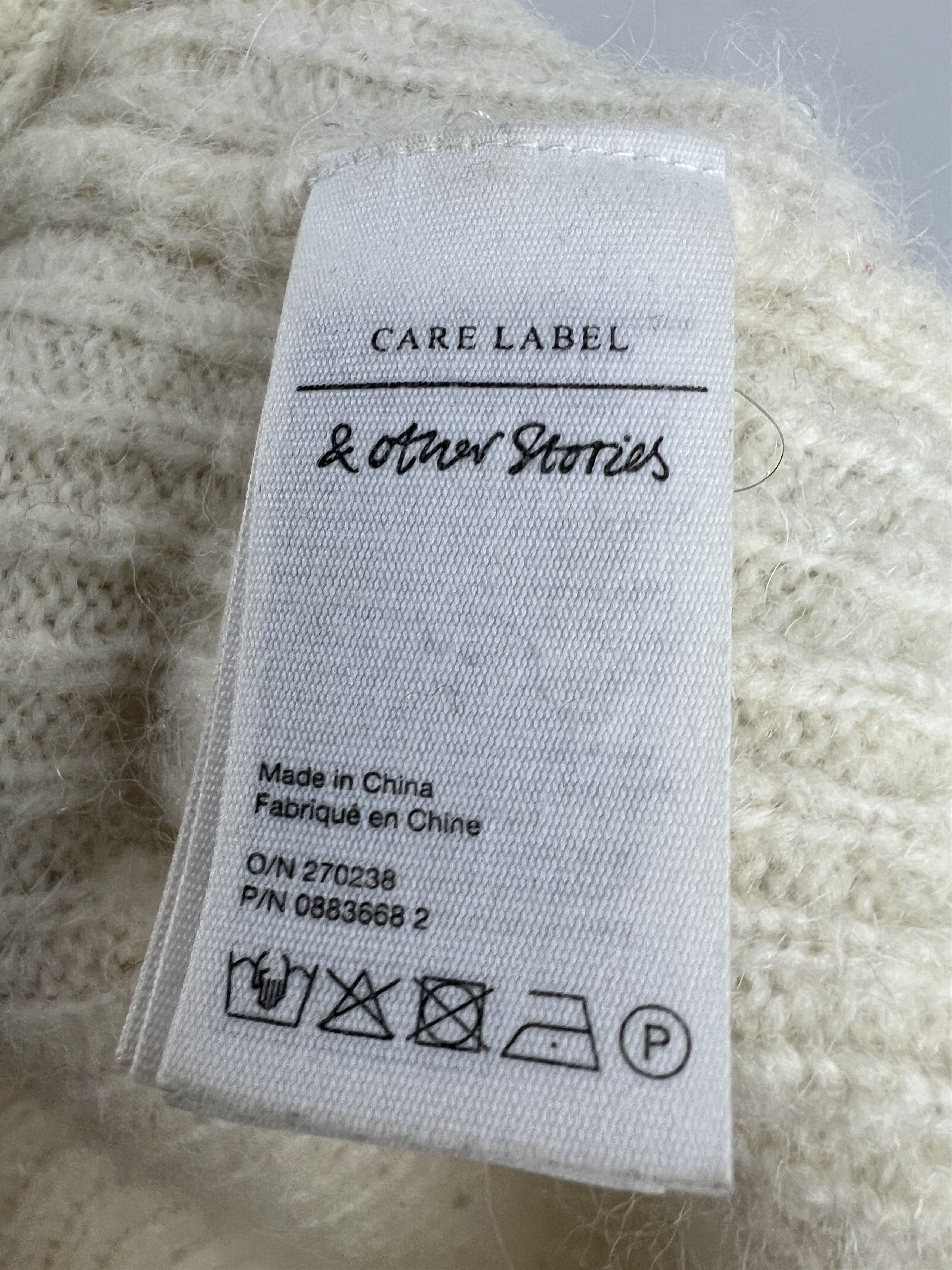 & Other Stories & Other Stories Alpaca Wool Cardigan Size M Oversized Size M / US 6-8 / IT 42-44 - 9 Thumbnail