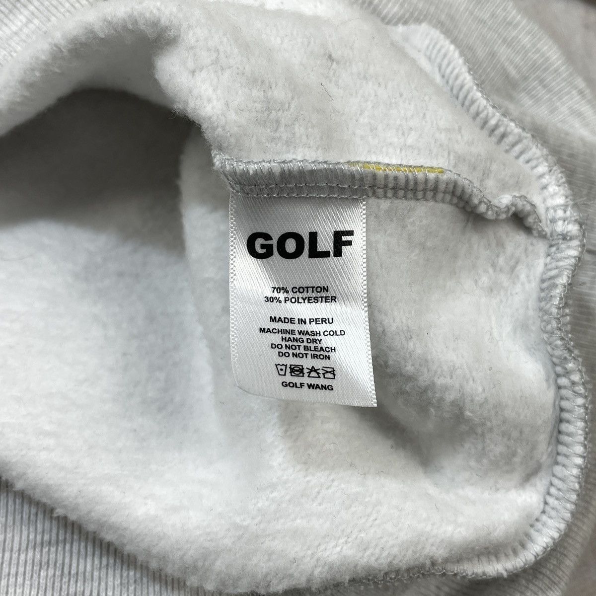 Golf Wang × Rap Tees × Tyler The Creator Golf Wang x Tyler Basic Golf Logo Sweatshirt Size US L / EU 52-54 / 3 - 10 Thumbnail