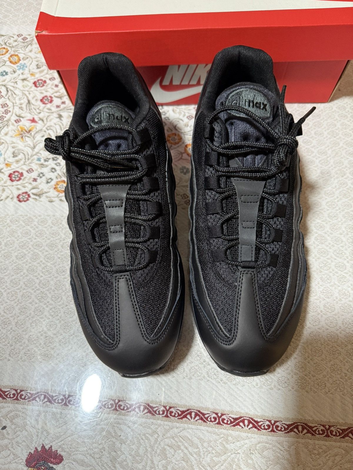 Nike Nike Air Max 95 OG Big Bubble Black Anthracite Size 11 Size US 11 / EU 44 - 4 Thumbnail