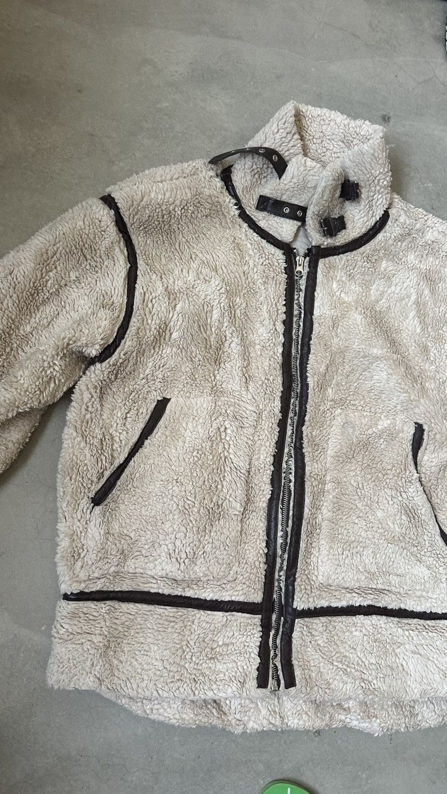 Vintage NICE CLAUP SHERPA MA-1 SWEATER Size US L / EU 52-54 / 3 - 2 Thumbnail