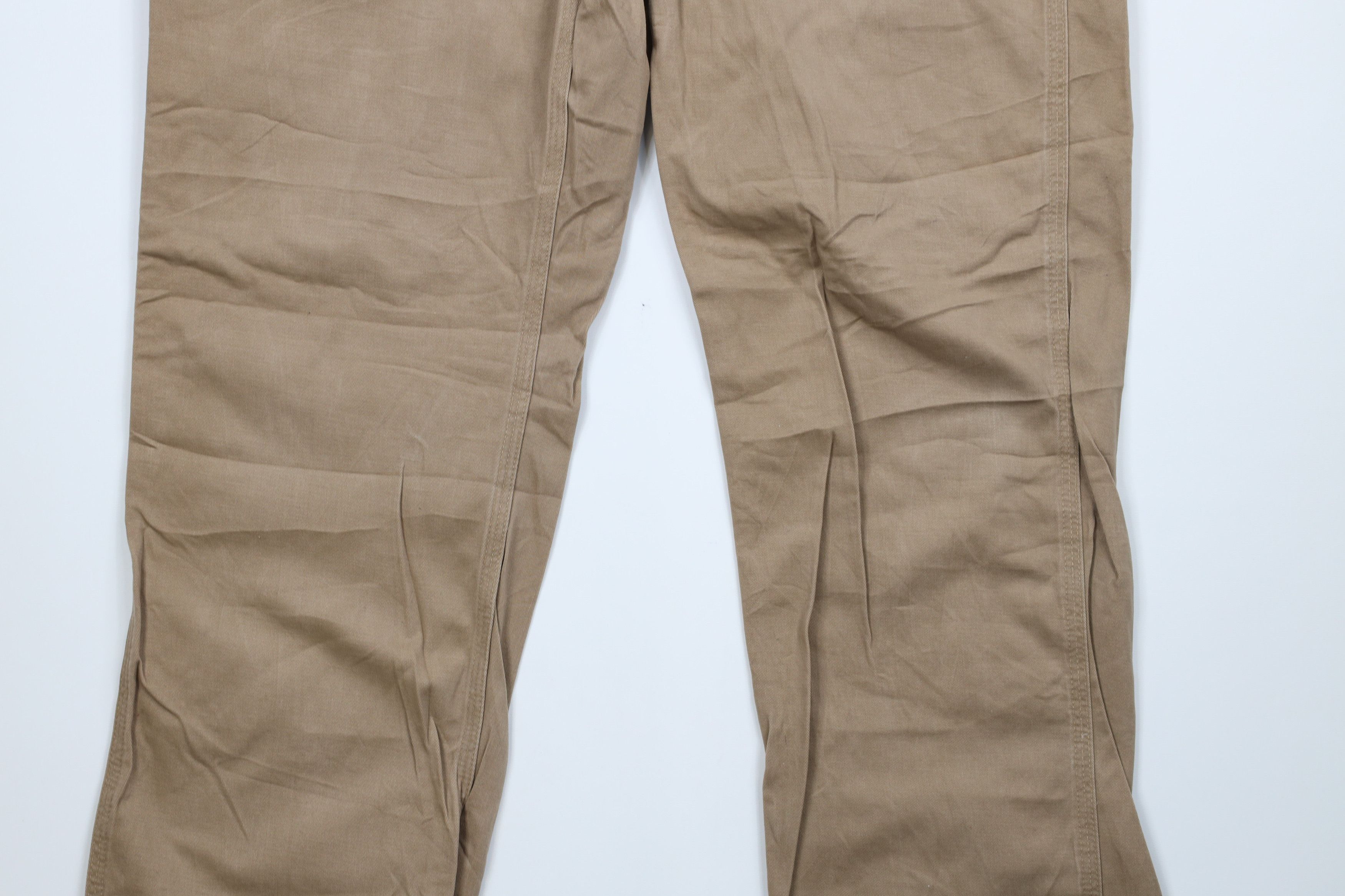 Carhartt Carhartt Spell Out Relaxed Fit Wide Leg Pants Brown Size US 38 / EU 54 - 4 Thumbnail