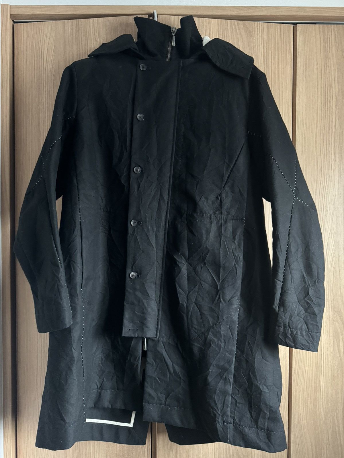 Masnada masnada MILITARY HOODIE LONG PARKA COAT with BOA LINNER Size US M / EU 48-50 / 2 - 11 Thumbnail