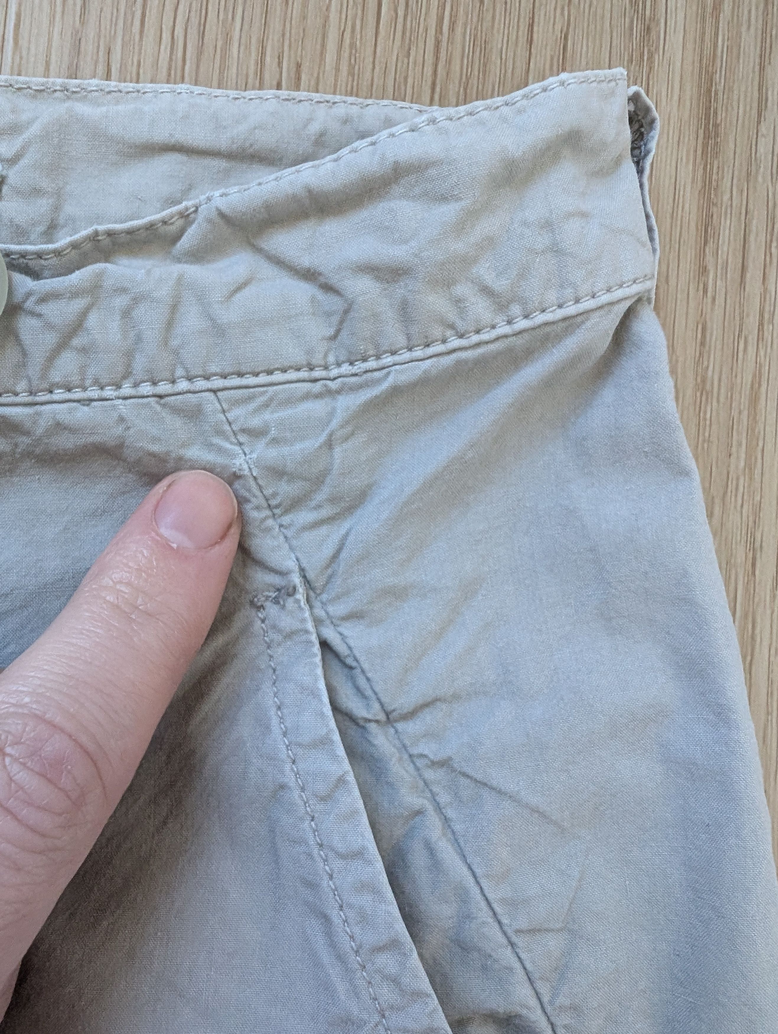 Casey Vidalenc CASEY VIDALENC Cotton Pants Vintage Trousers Handmade Size US 36 / EU 52 - 4 Thumbnail
