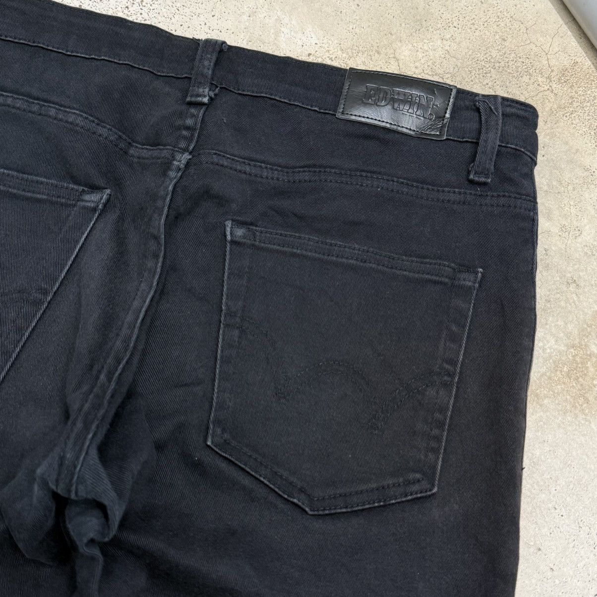 Edwin Edwin Color Defect Sunfaded Stretch Jeans Pants Size US 31 - 13 Thumbnail