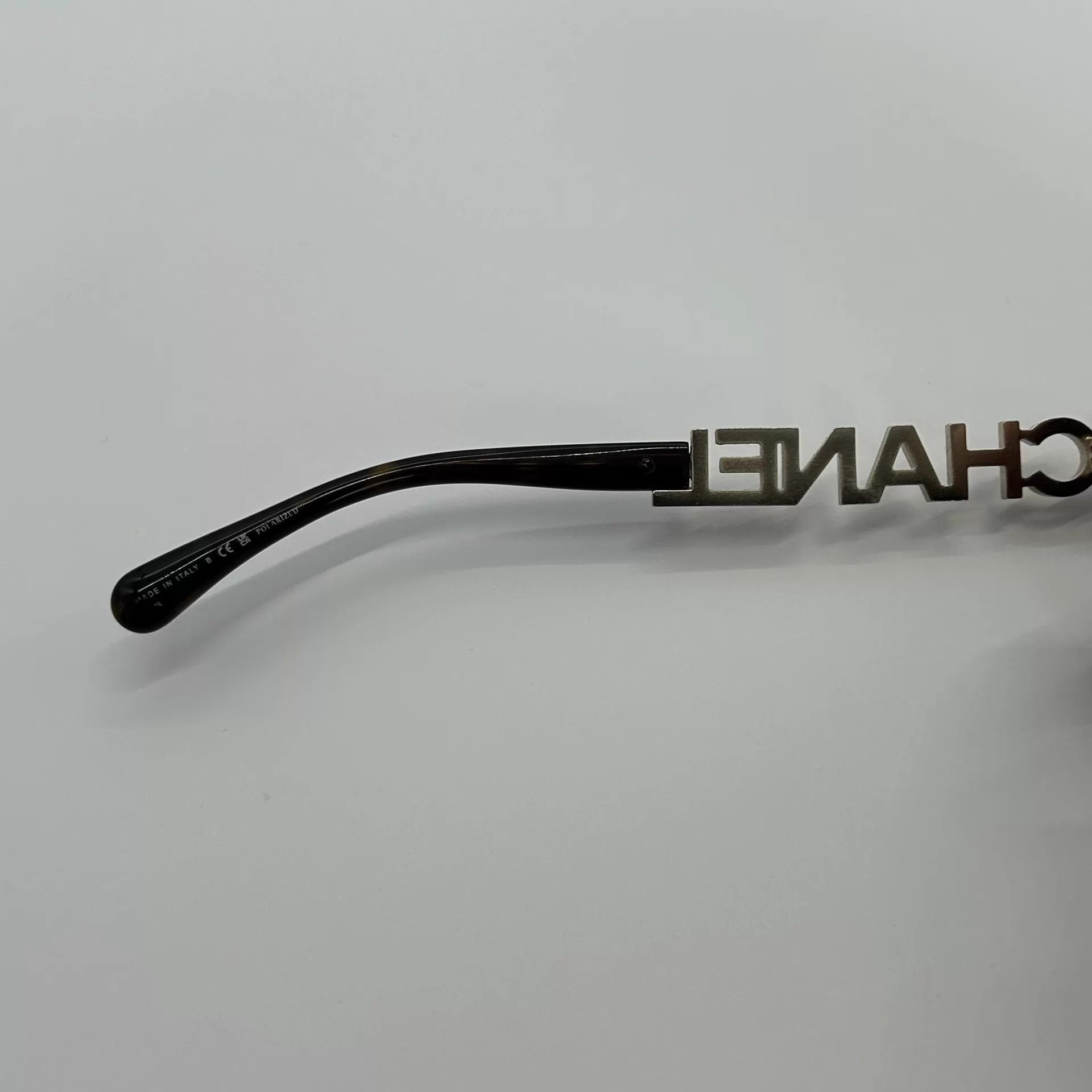 Chanel Chanel logo tortoiseshell gold sunglasses HB6919 Size ONE SIZE - 4 Thumbnail