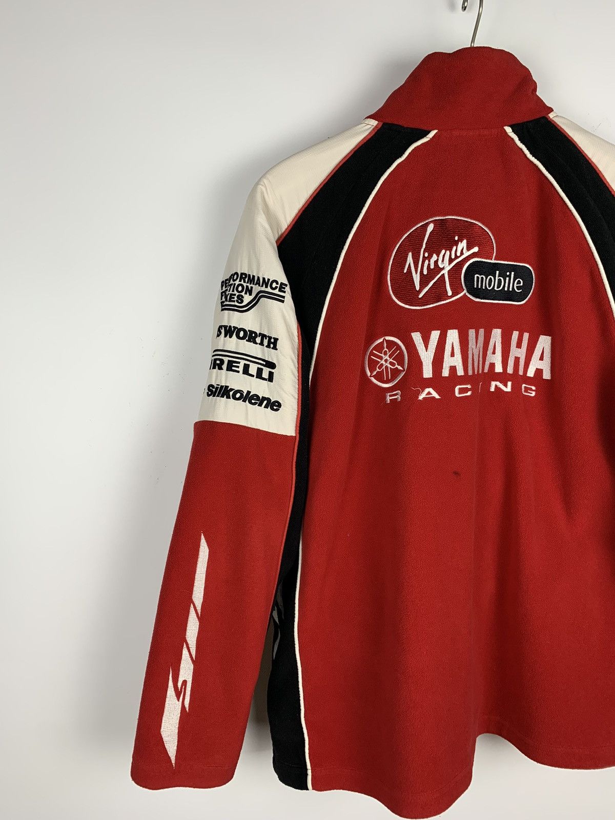 Yamaha Vintage Y2K Yamaha Formula 1 Fleece Racing Jacket Size XS Size US XS / EU 42 / 0 - 13 Thumbnail